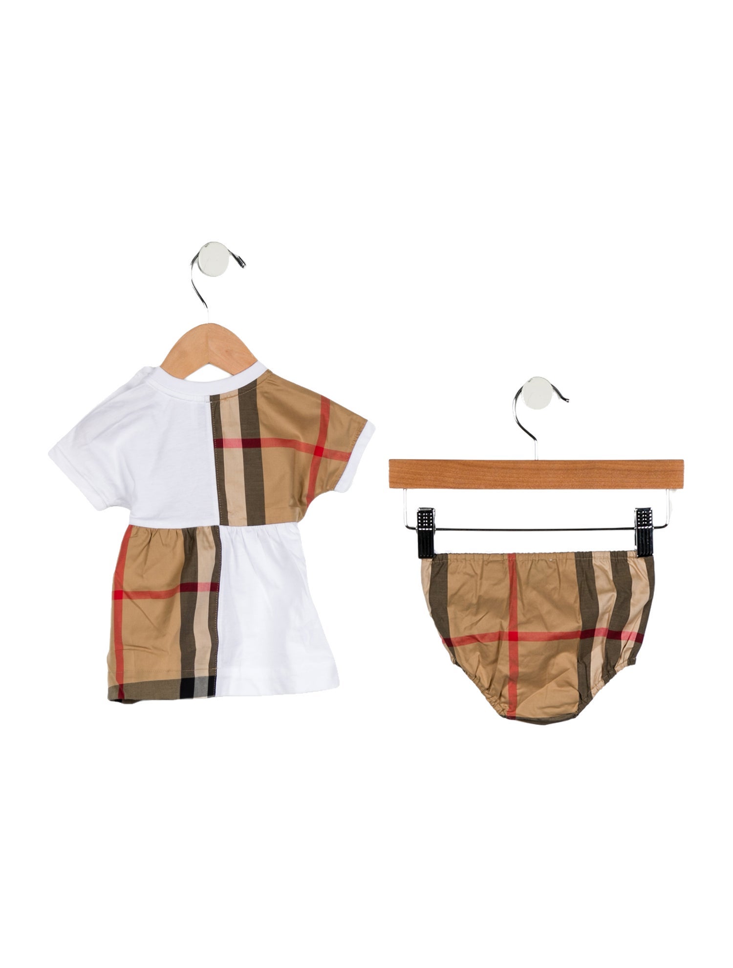 Burberry Infant Girls' House Check Print Dress Set w/Tags