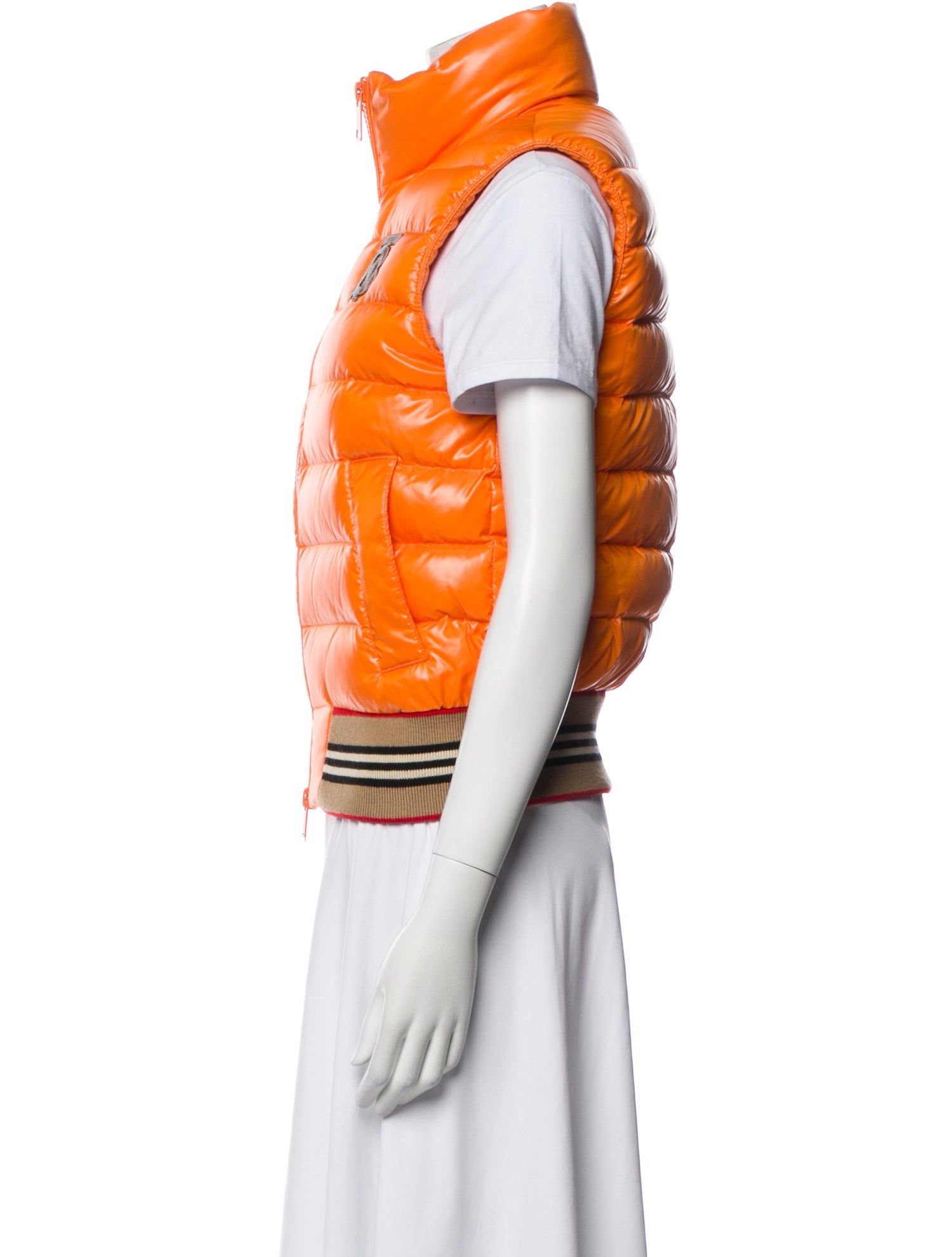Burberry London Nylon Striped Vest