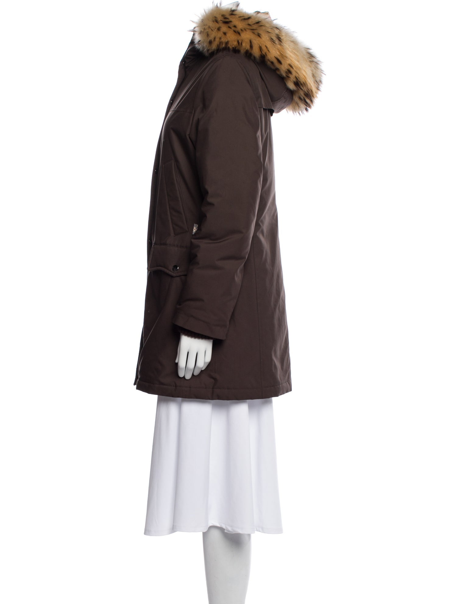 Burberry London Fur Coat