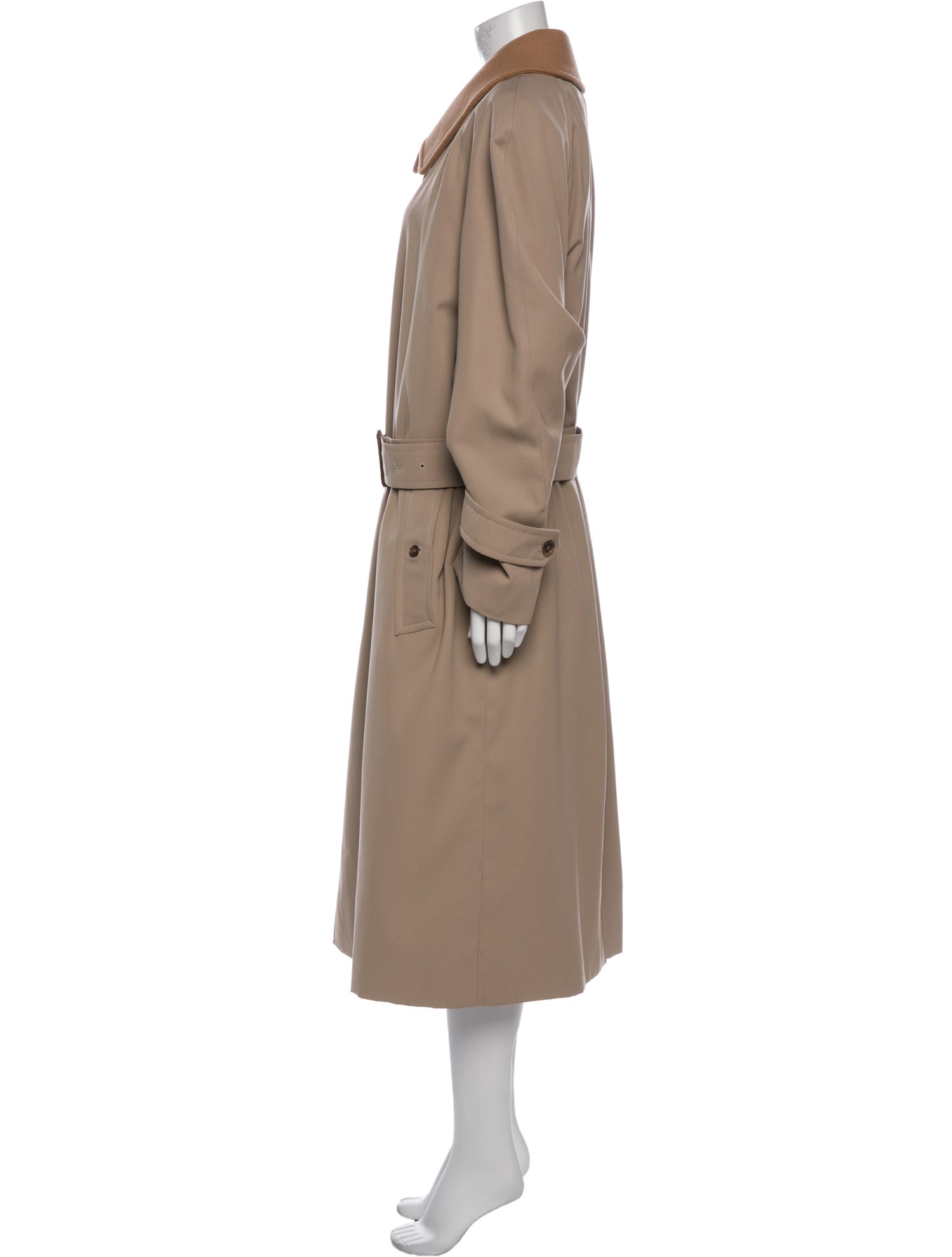 Burberry London Wool Trench Coat