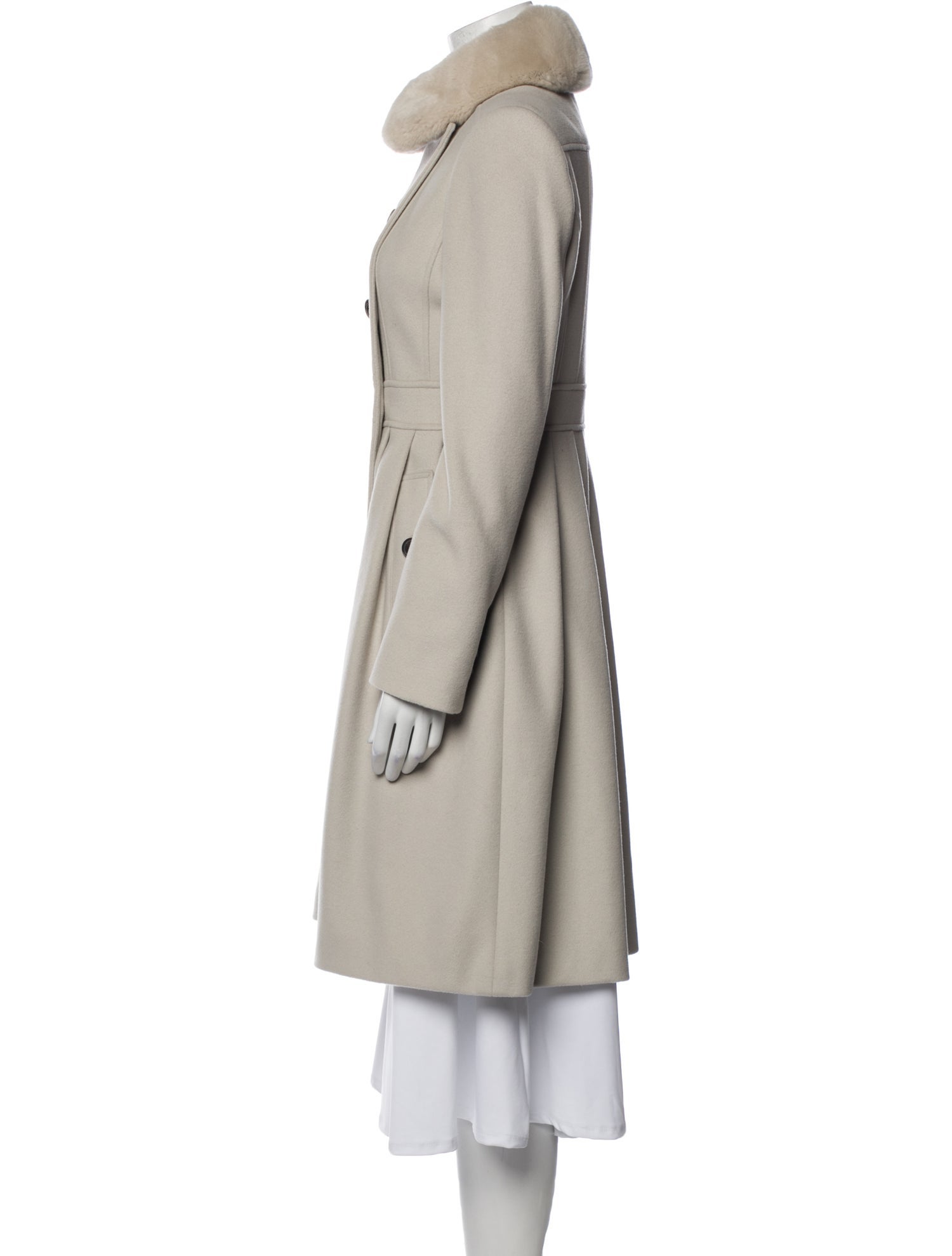 Burberry London Virgin Wool Trench Coat