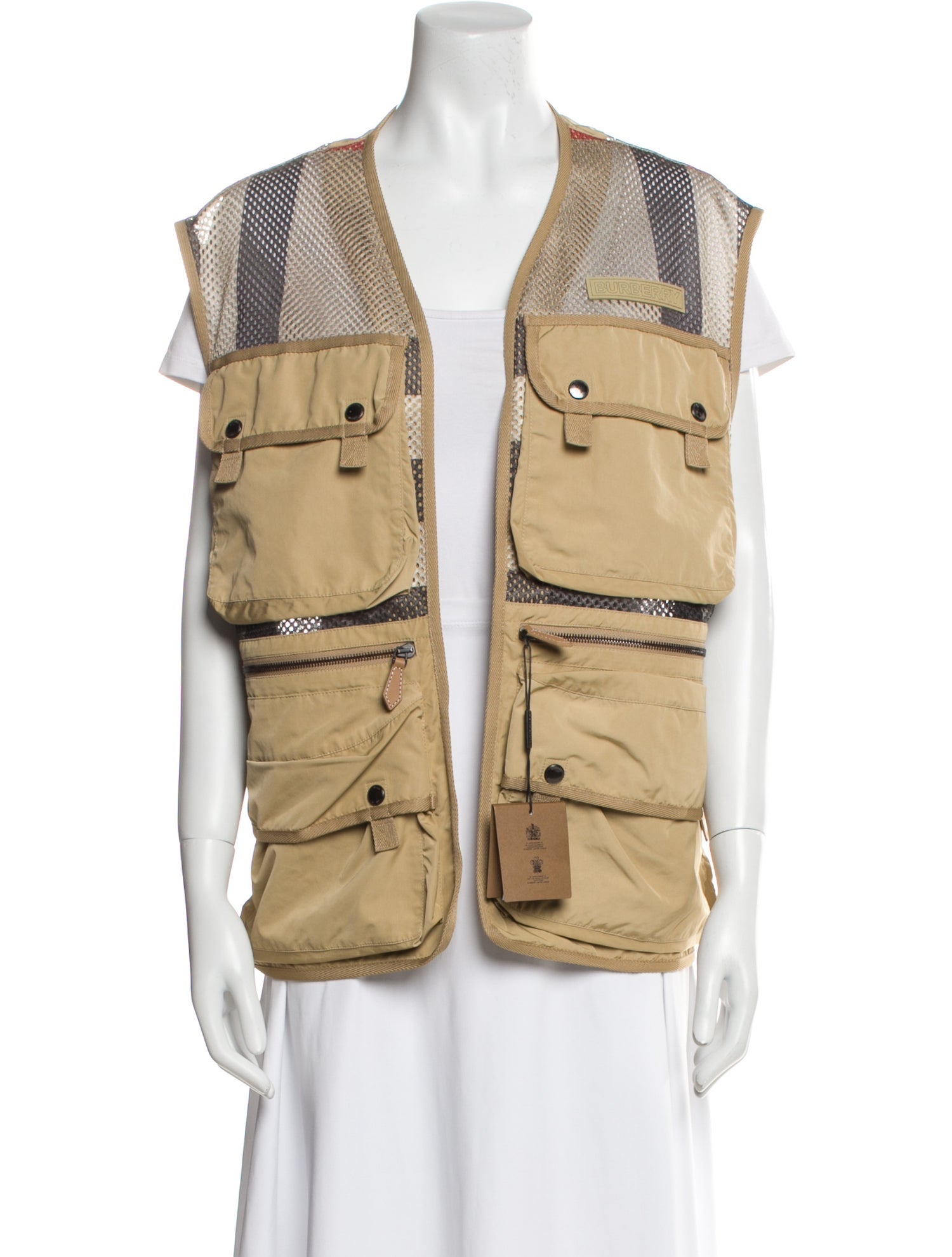 Burberry London Virgin Wool Vest w/ Tags