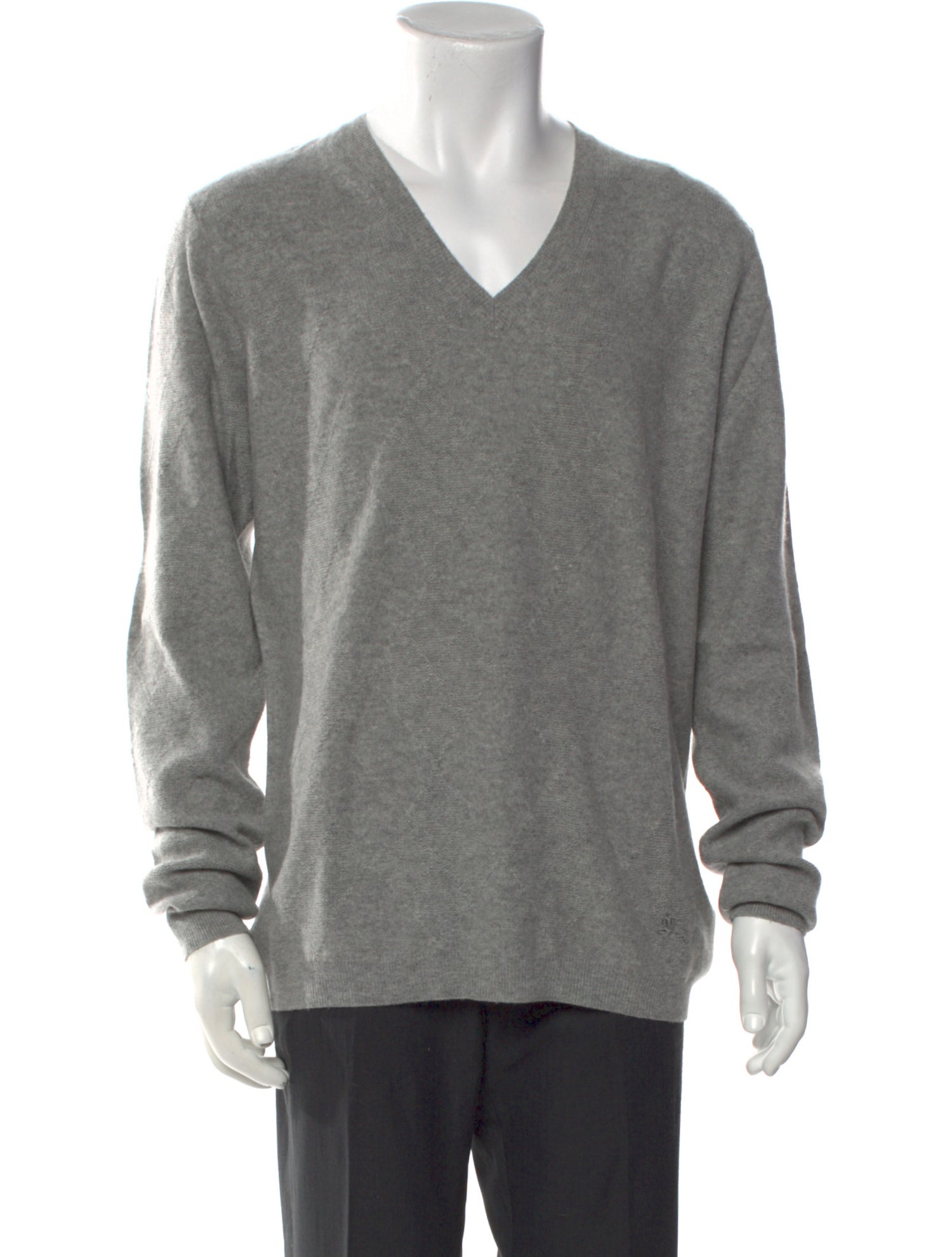 Burberry London Horseferry Check Pattern Wool Pullover