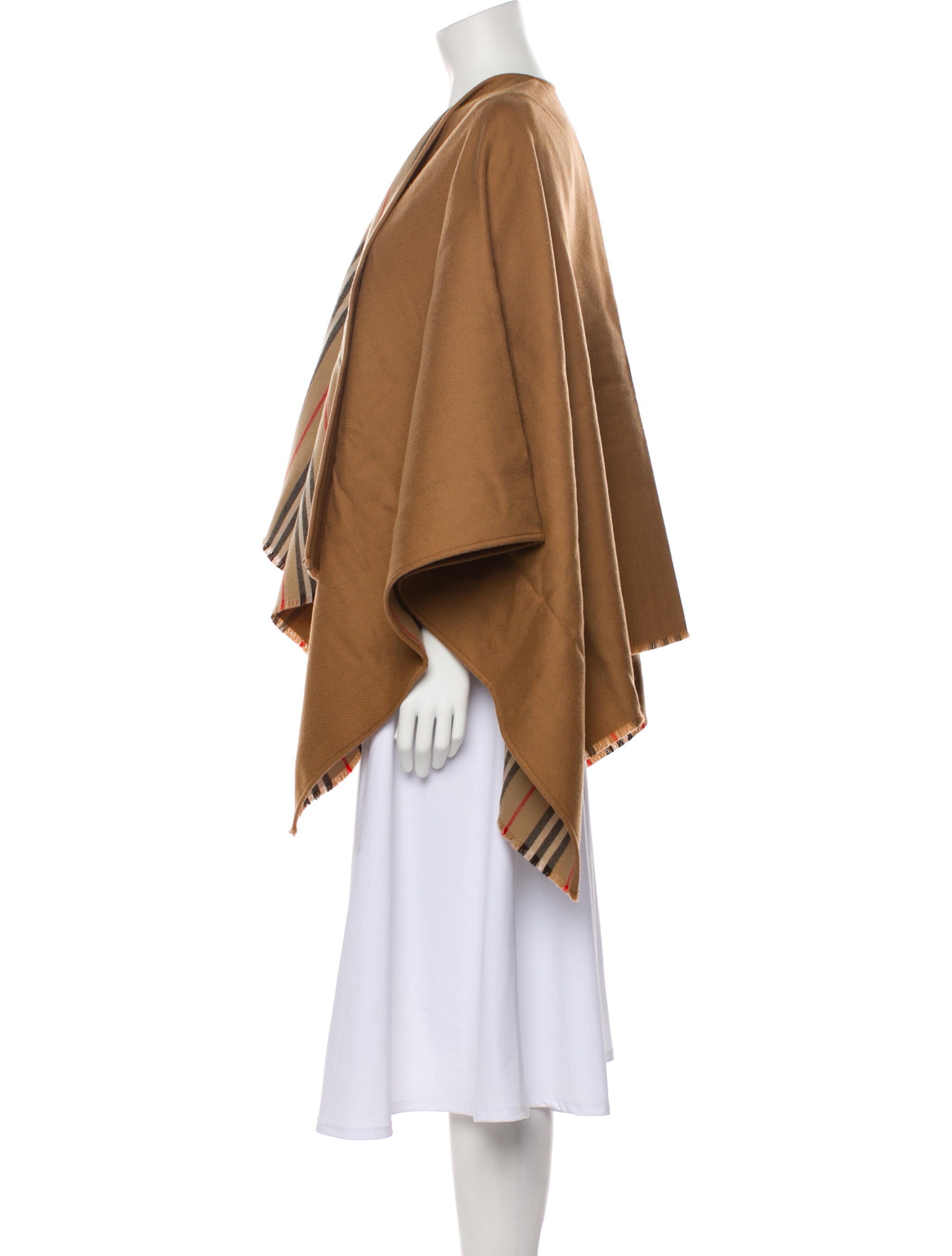 Burberry London Wool Striped Shawl