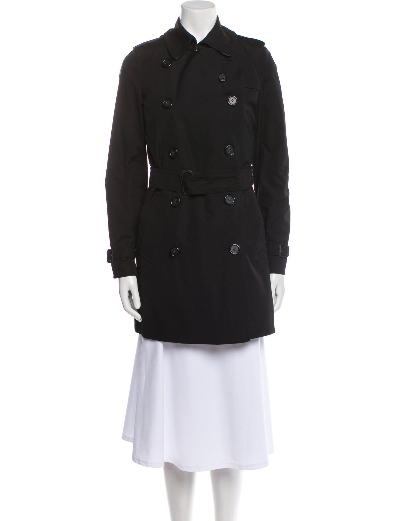 Burberry London Wool Trench Coat