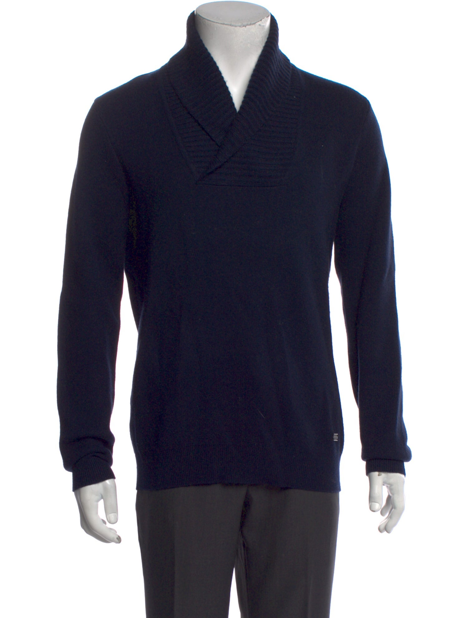 Burberry London Wool Turtleneck Polo Sweater