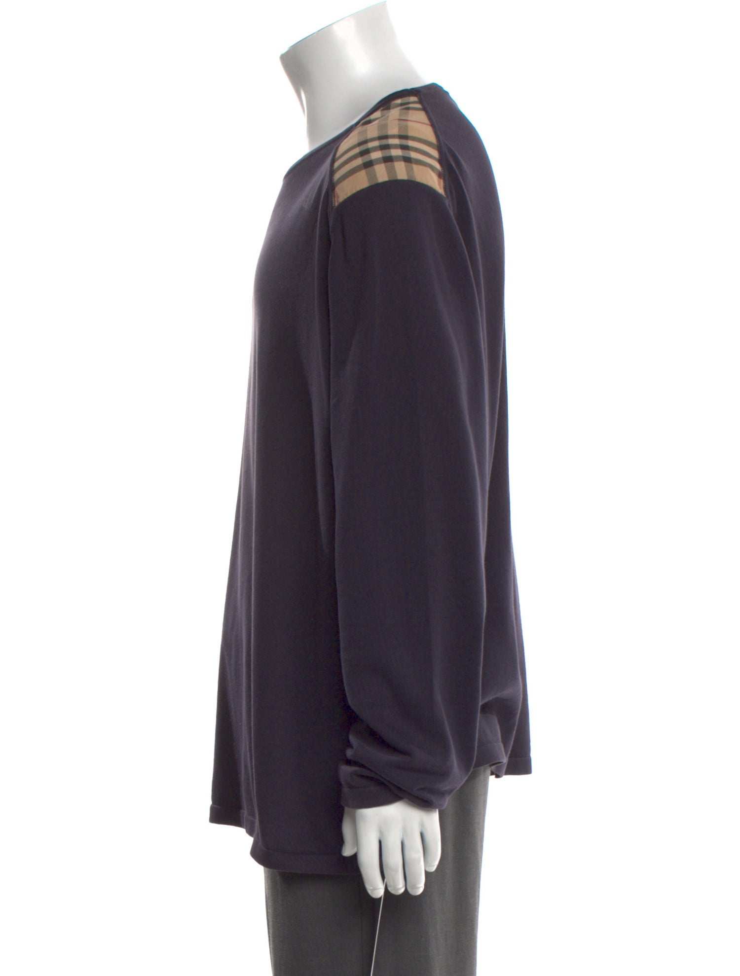 Burberry London Crew Neck Long Sleeve Sweatshirt