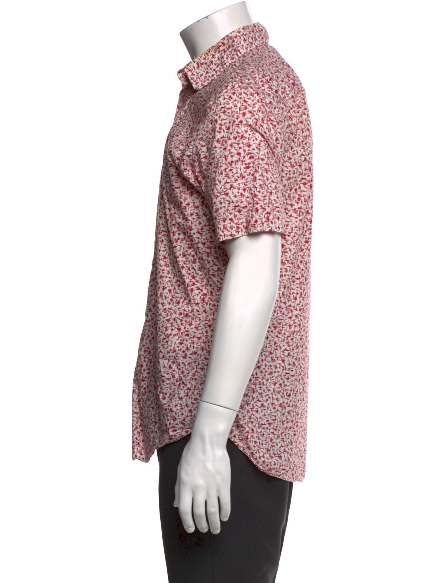 Burberry London Graphic Print Short Sleeve Shirt