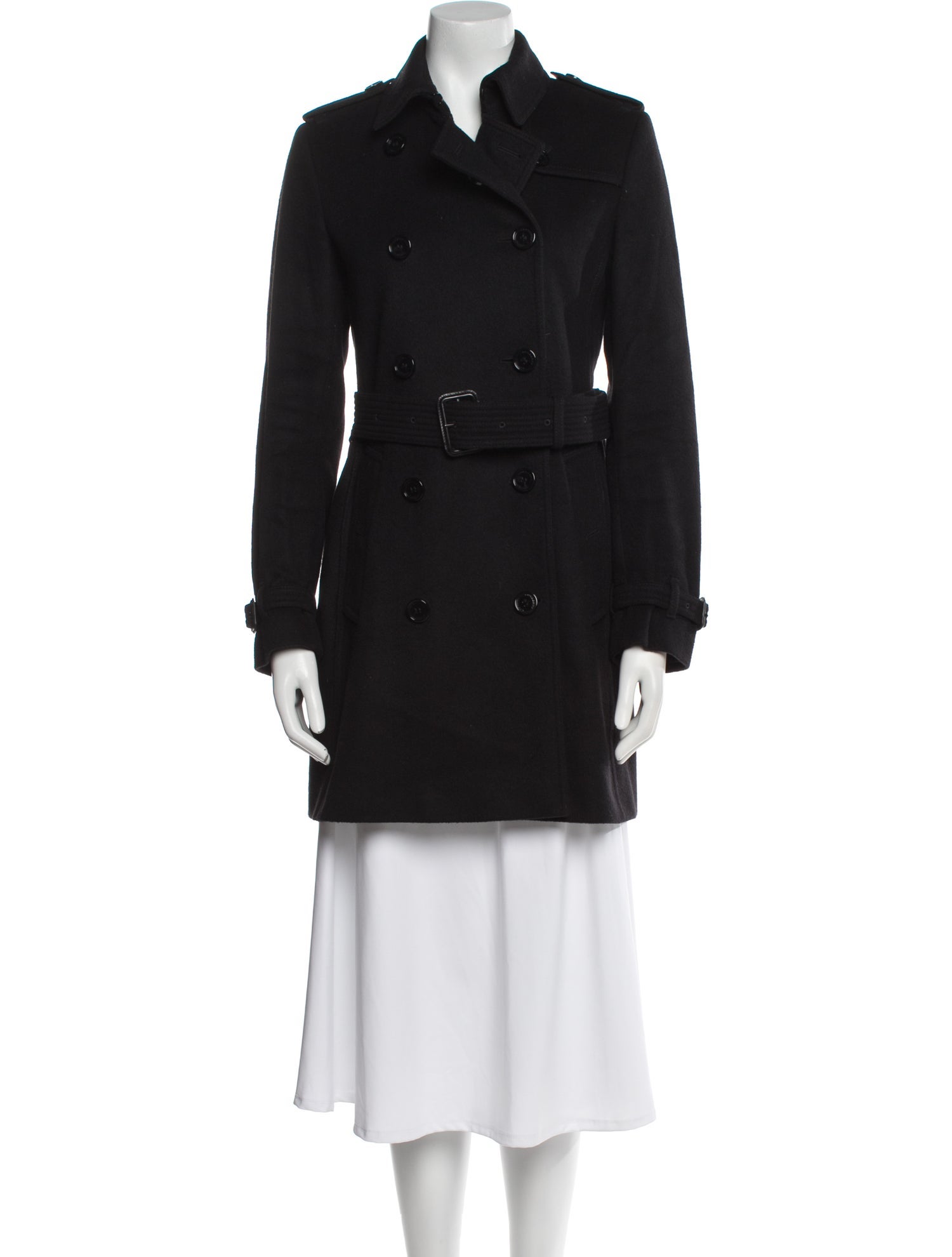 Burberry London Virgin Wool Peacoat