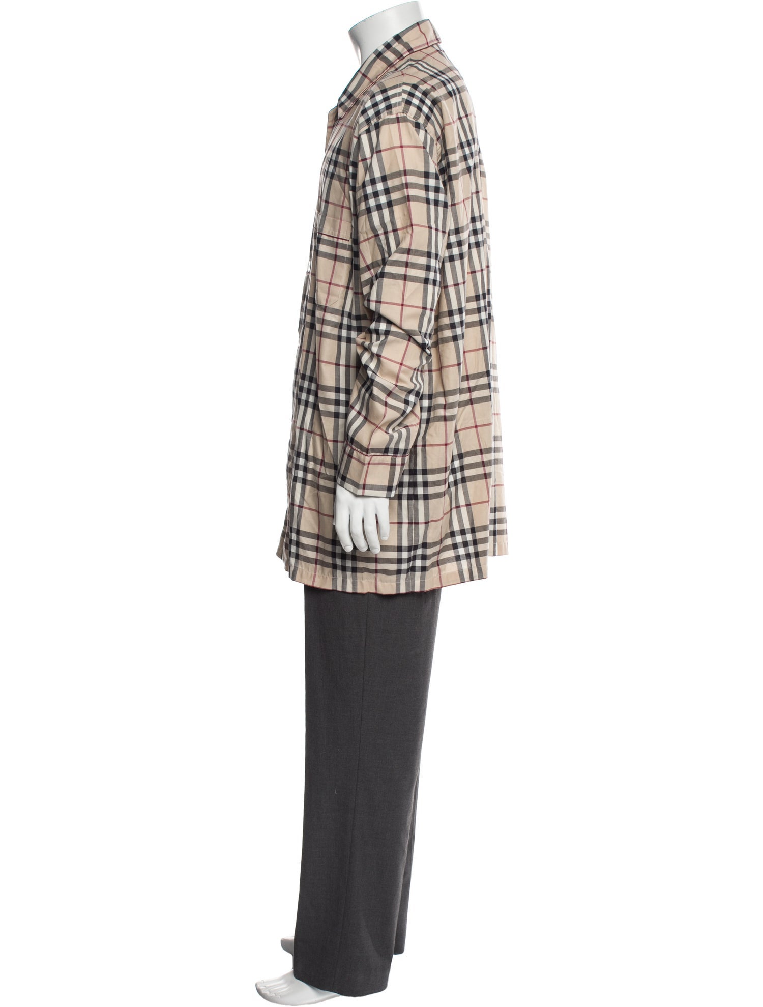 Burberry London Nova Check Pattern Long Sleeve Shirt w/ Tags