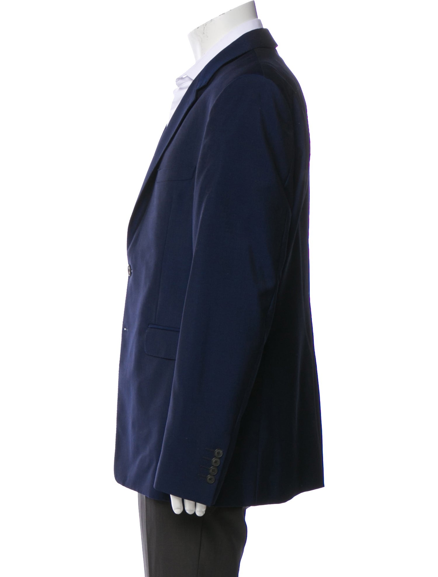 Burberry London Wool Solid Blazer