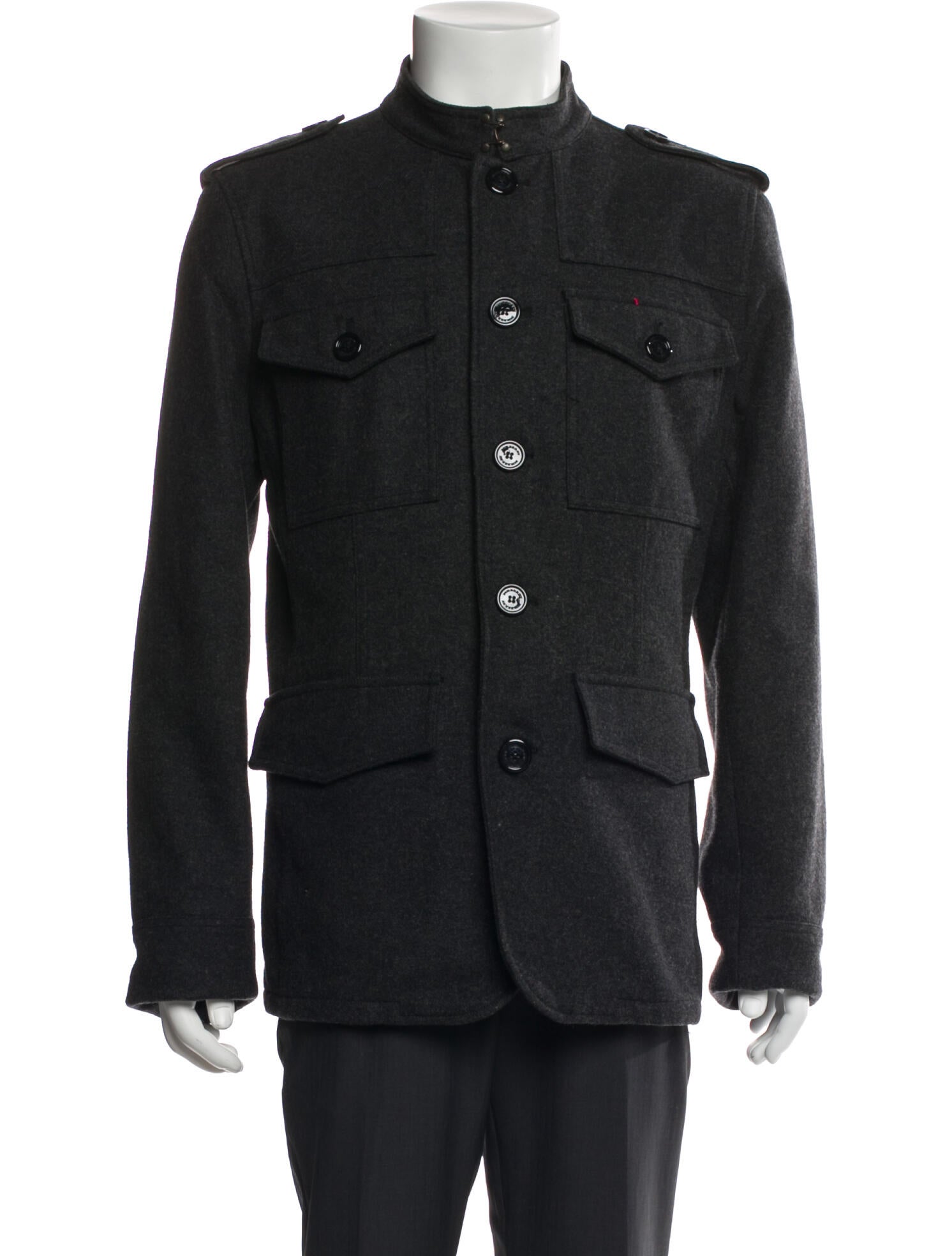 Burberry London Wool Utility Jacket