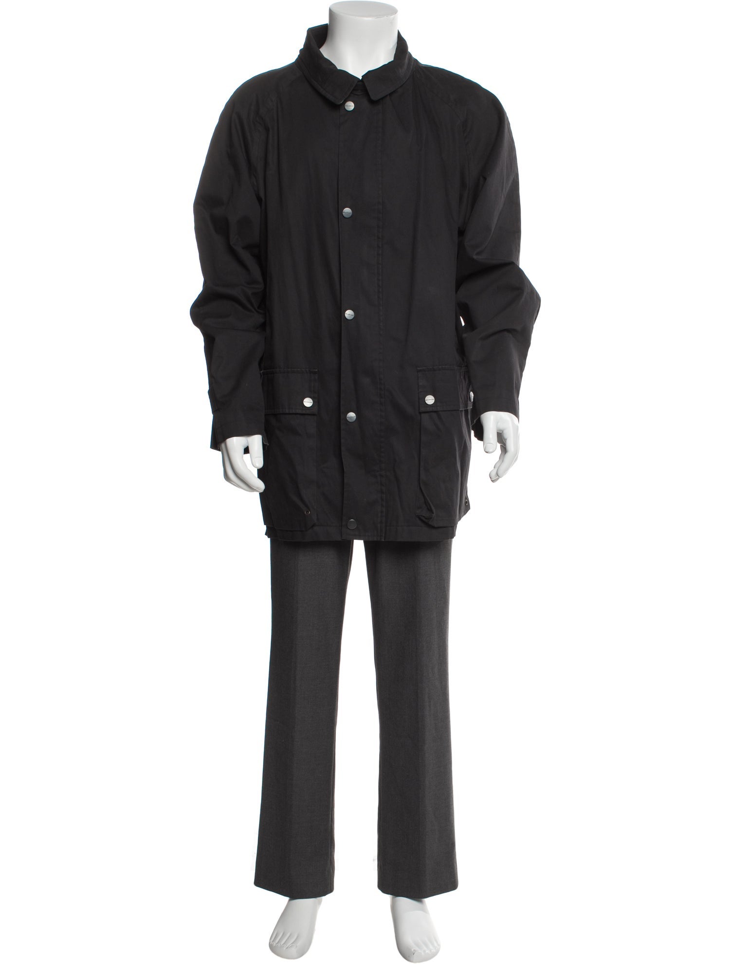 Burberry London House Check Pattern Parka