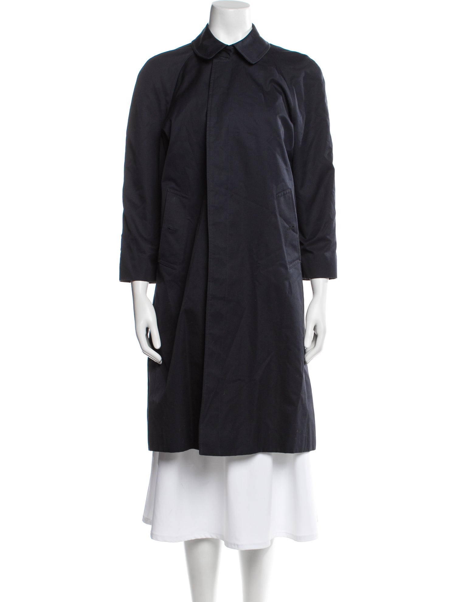 Burberry's Boys' Solid Trench Coat