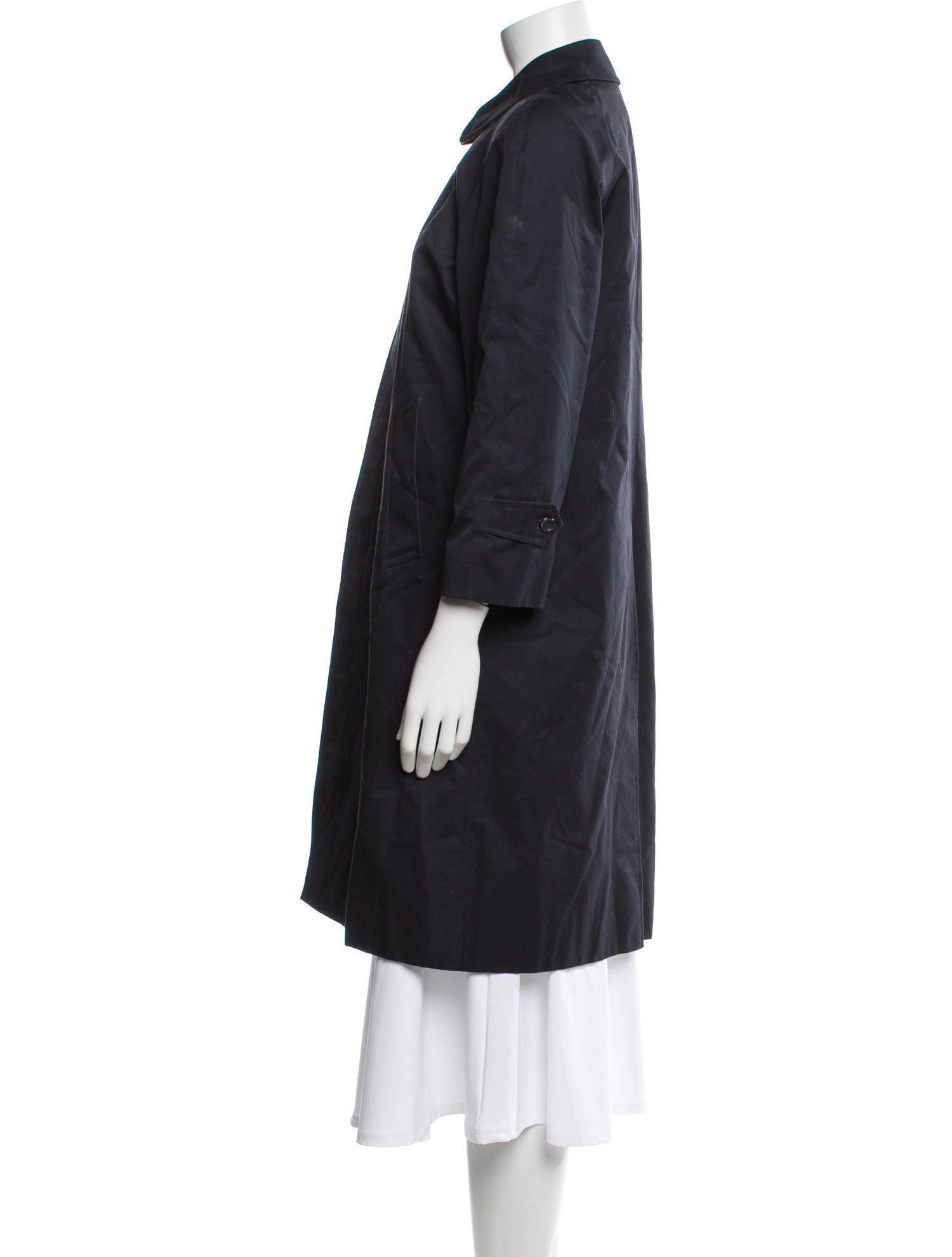 Burberry's Boys' Solid Trench Coat