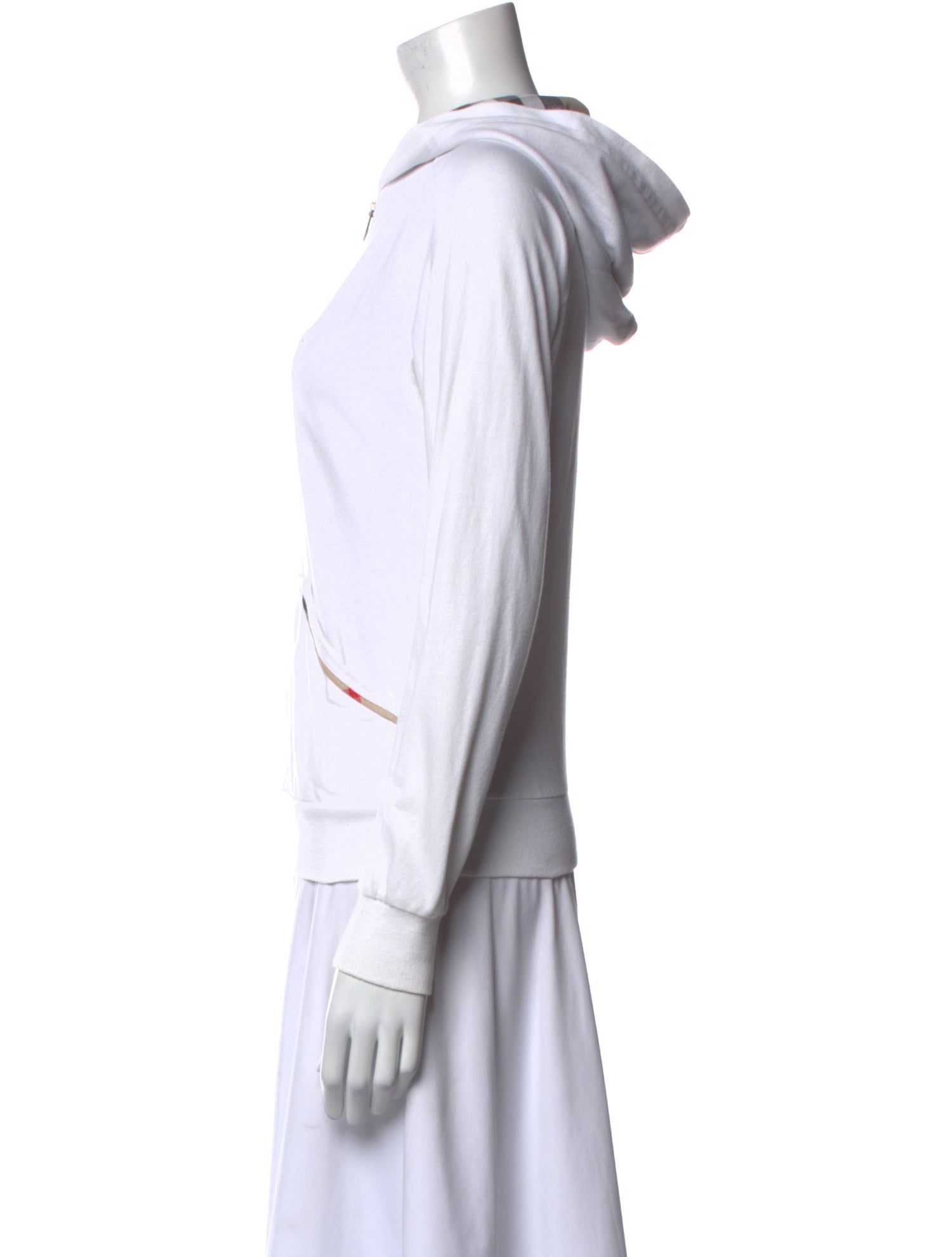 Burberry London Mock Neck Long Sleeve Sweatshirt