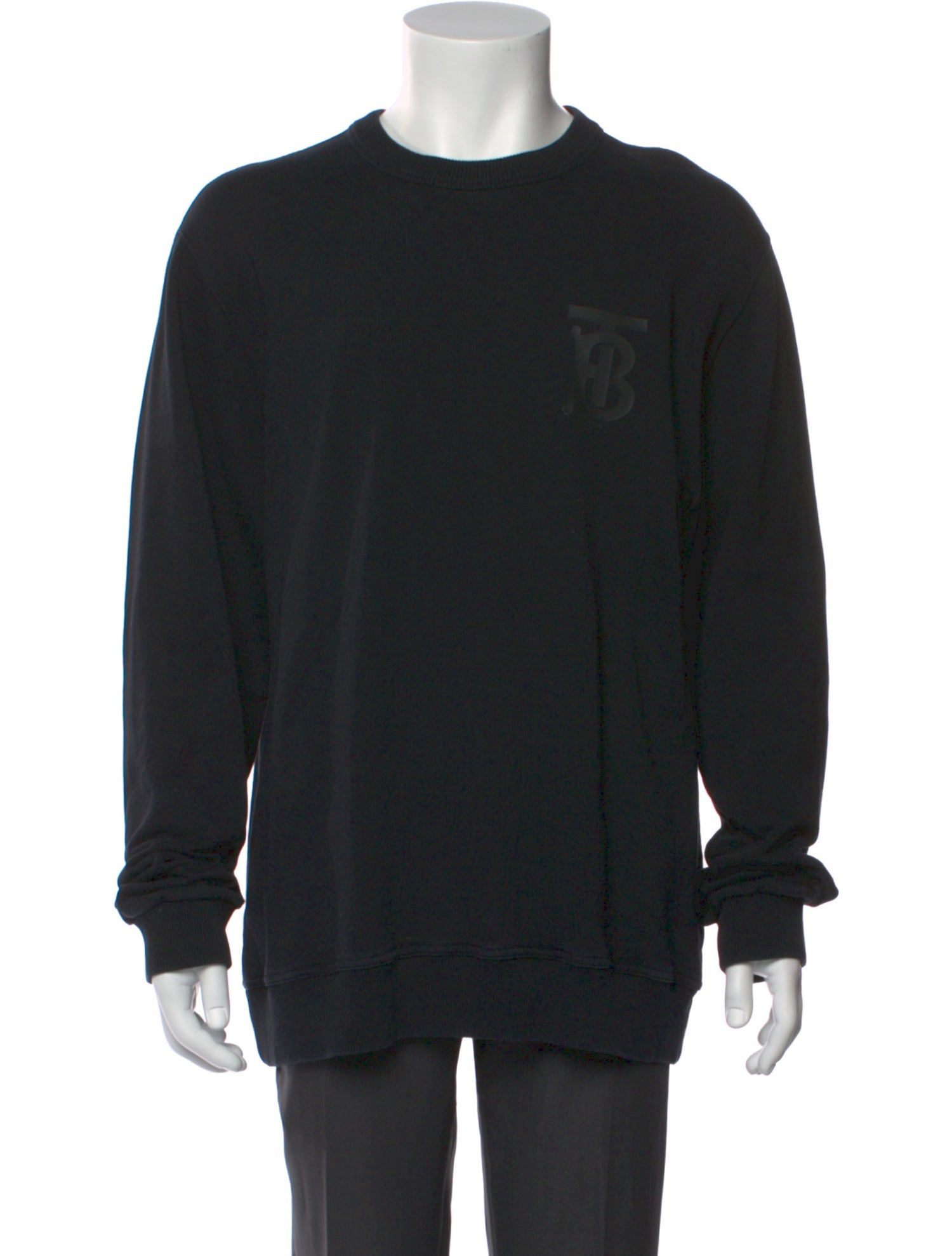 Burberry London Crew Neck Long Sleeve Pullover
