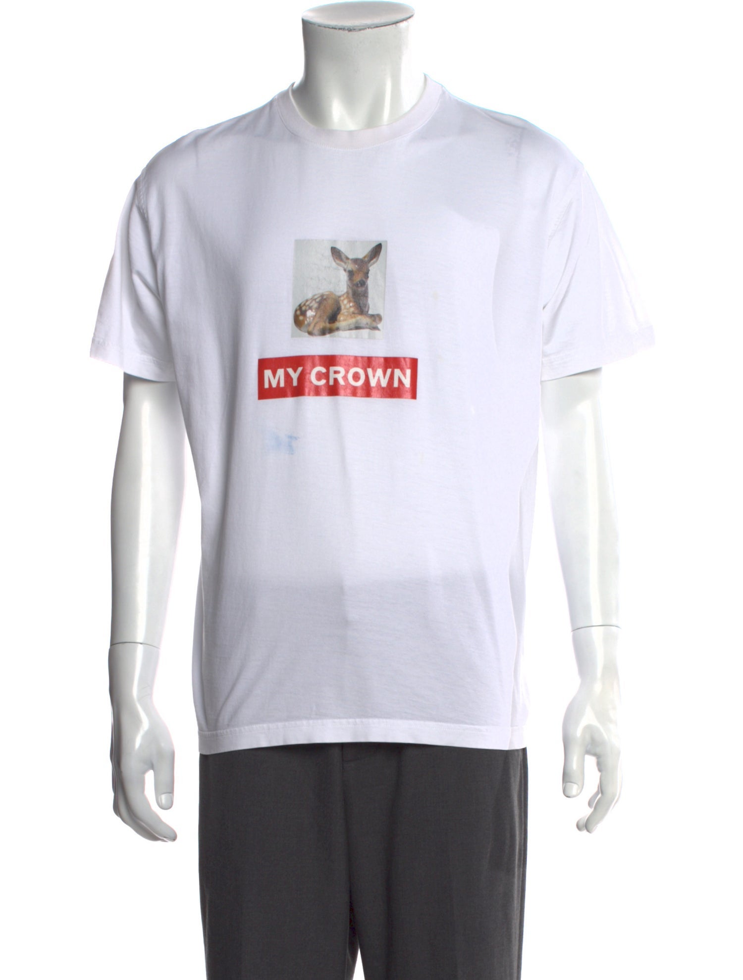 Burberry London Graphic Print Crew Neck T-Shirt