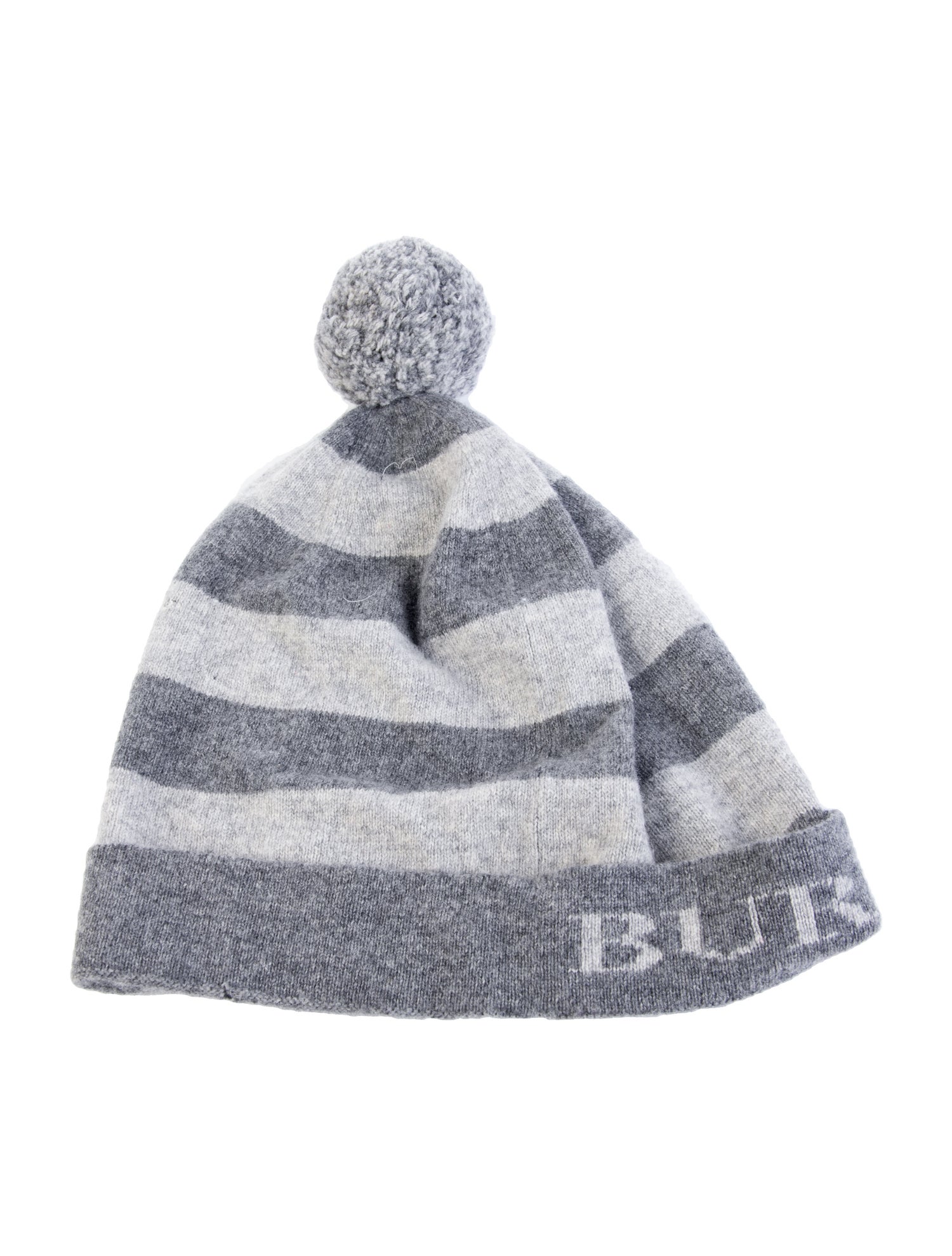 Burberry London Pattern Print Cashmere Knit Beanie