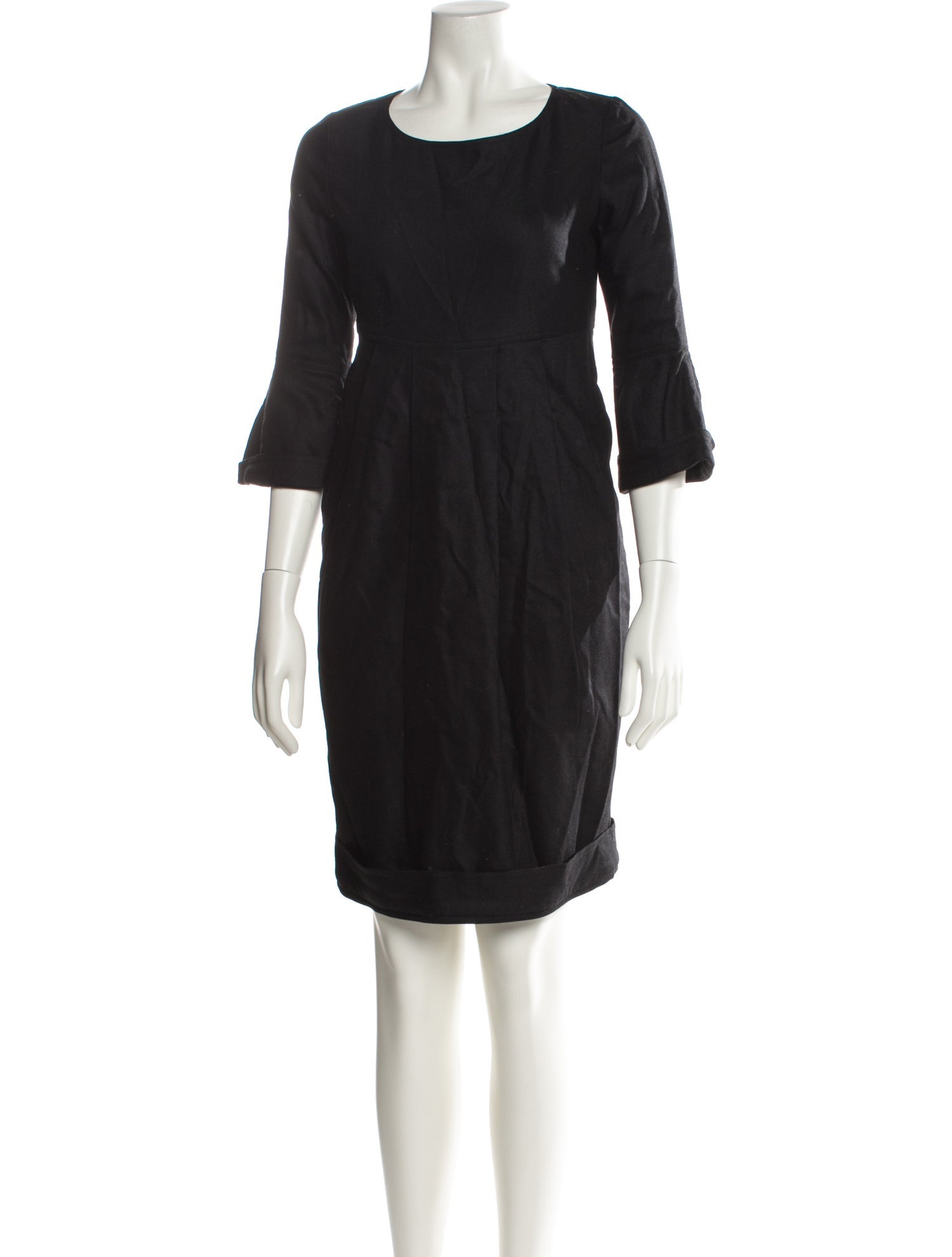 Burberry London Wool Knee-Length Dress