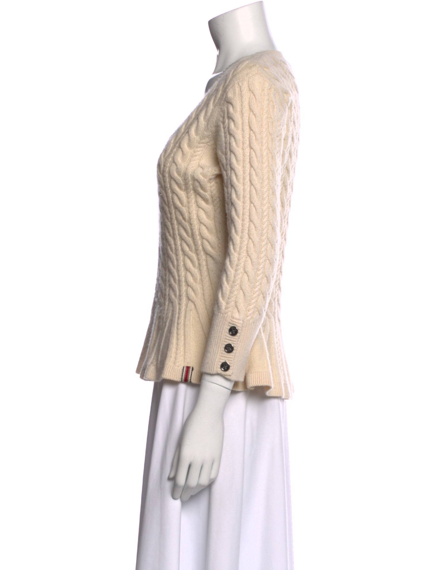 Burberry London Wool V-Neck Sweater