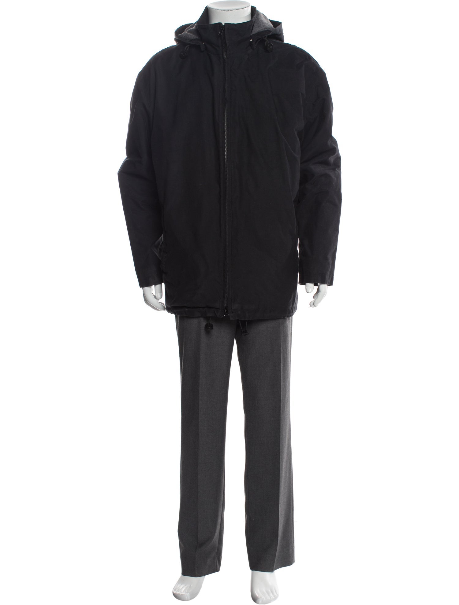 Burberry London House Check Pattern Parka