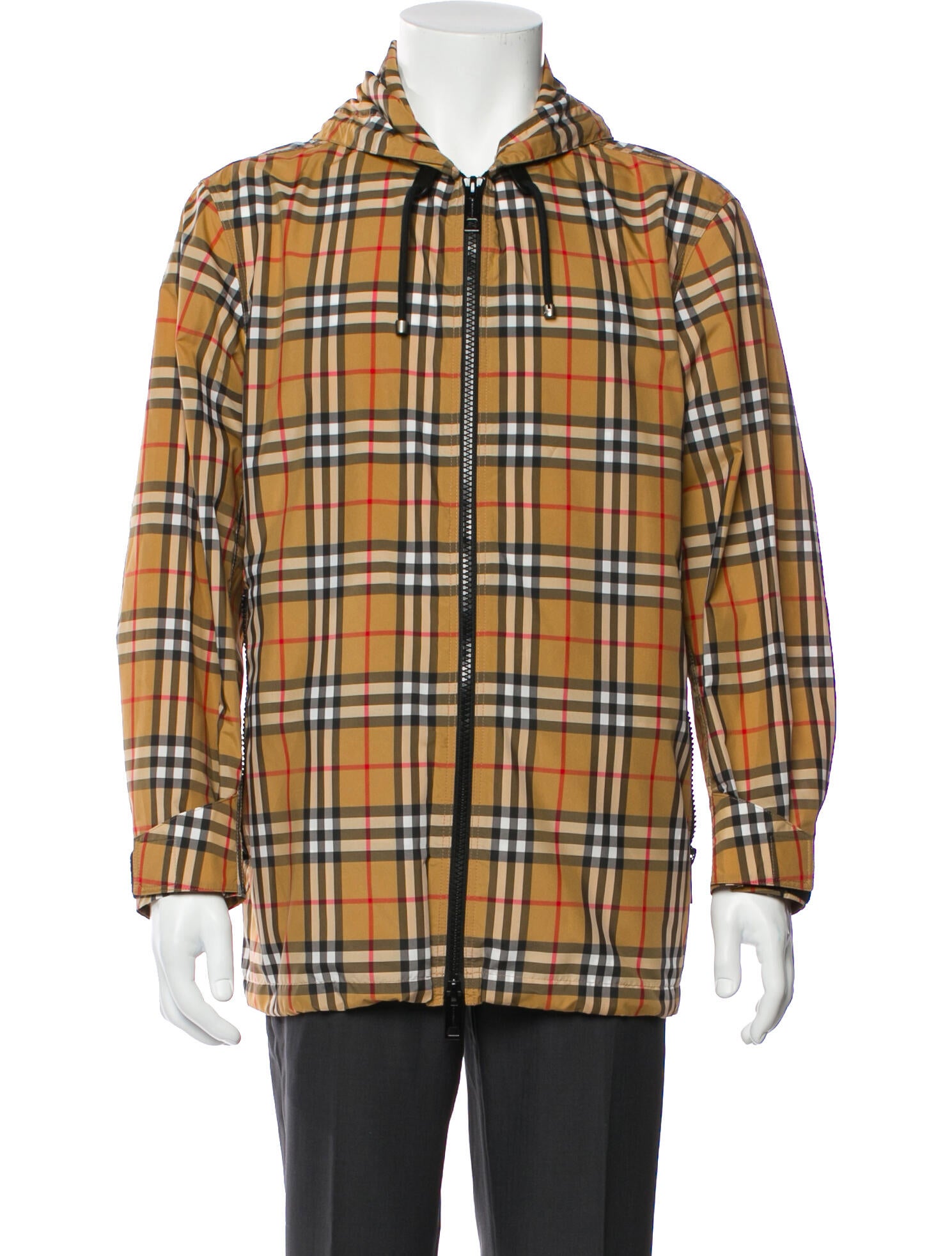 Burberry London Nova Check Pattern Trucker Jacket