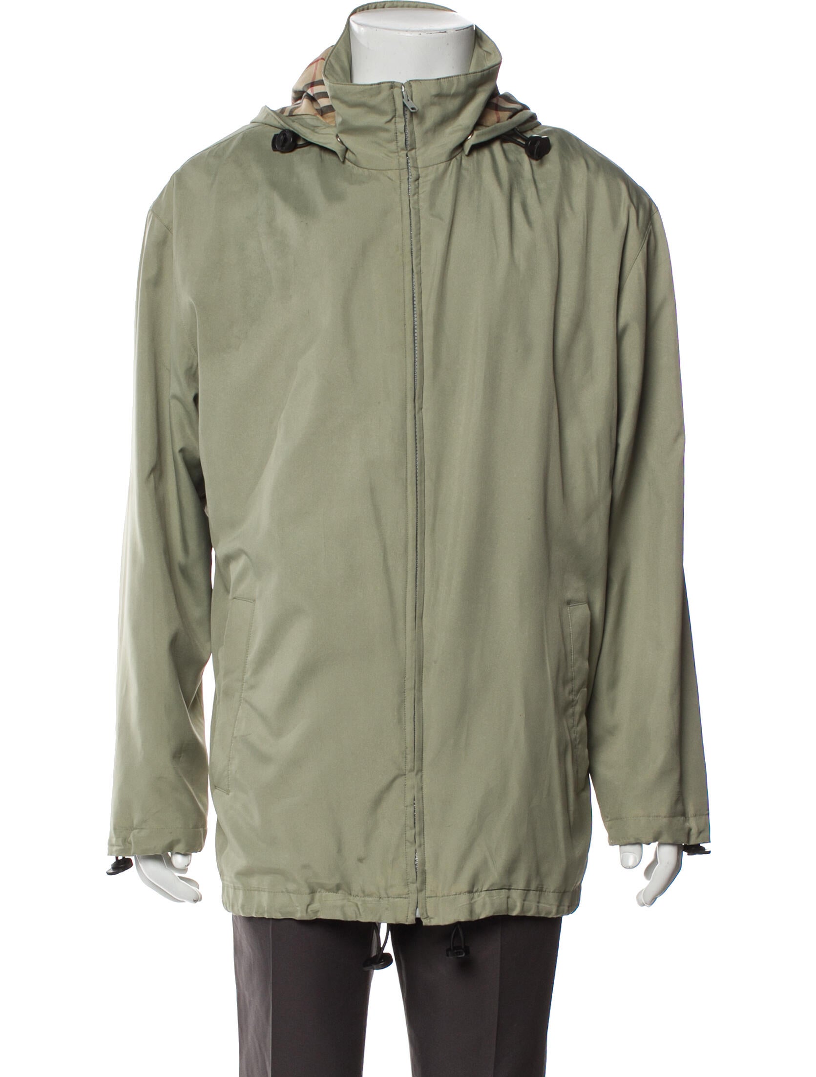 Burberry London Nova Check Pattern Windbreaker