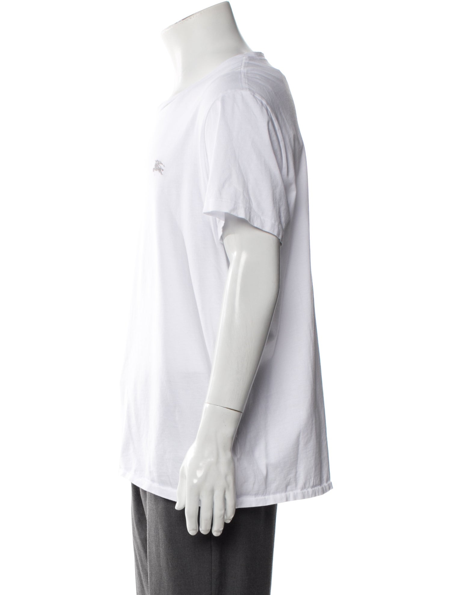 Burberry House Check Pattern Crew Neck T-Shirt