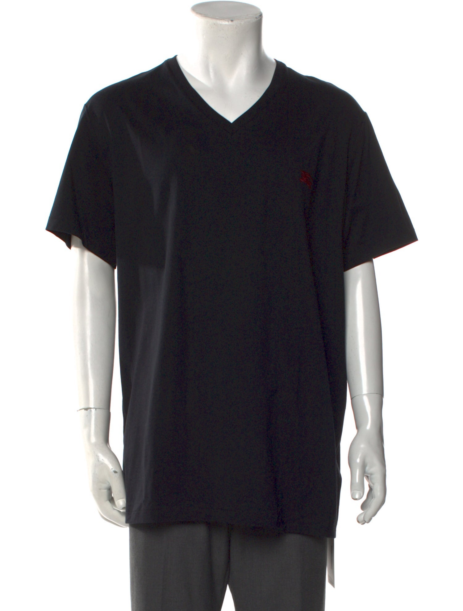 Burberry TB Monogram V-Neck T-Shirt