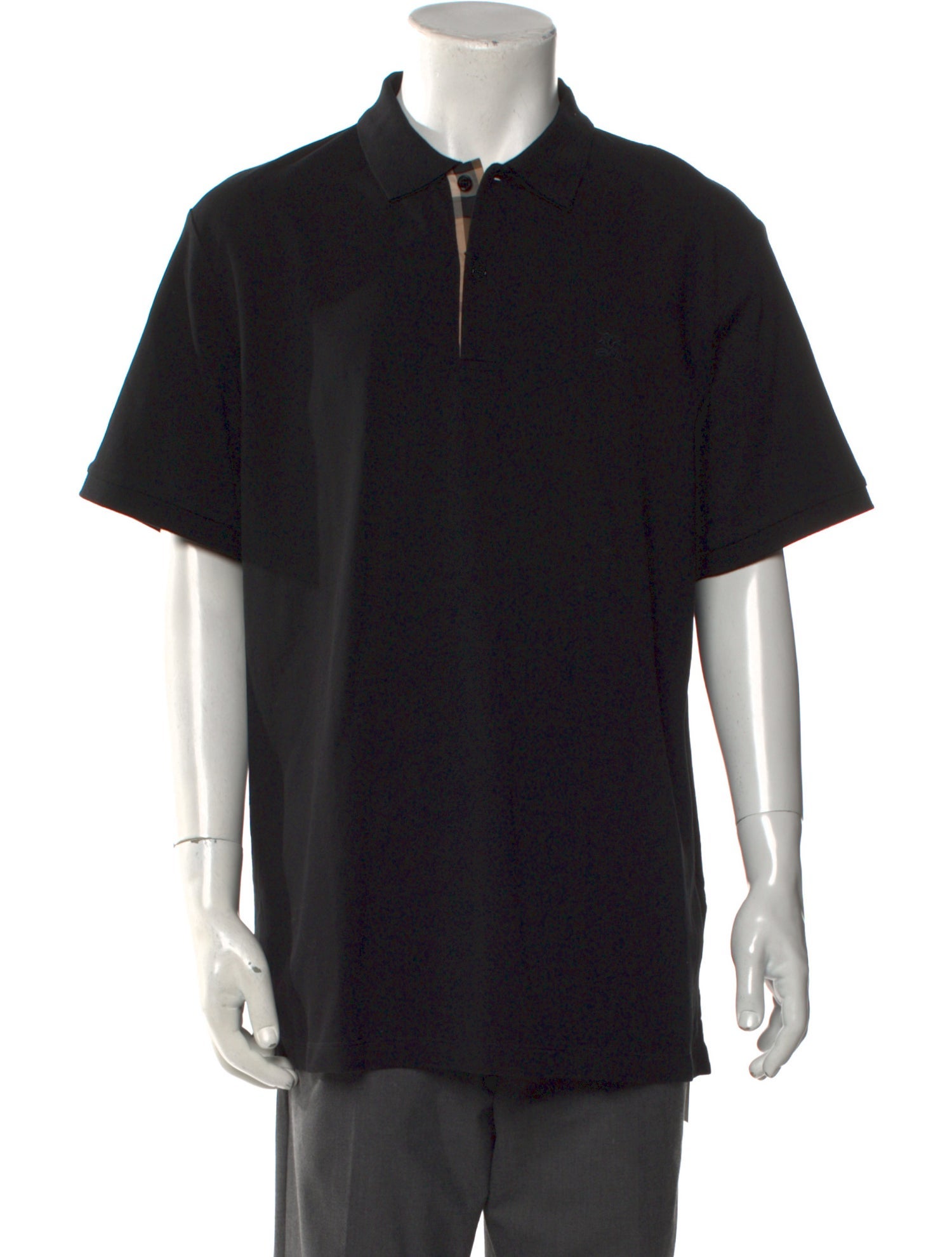 Burberry House Check Pattern Collar Polo Shirt w/ Tags