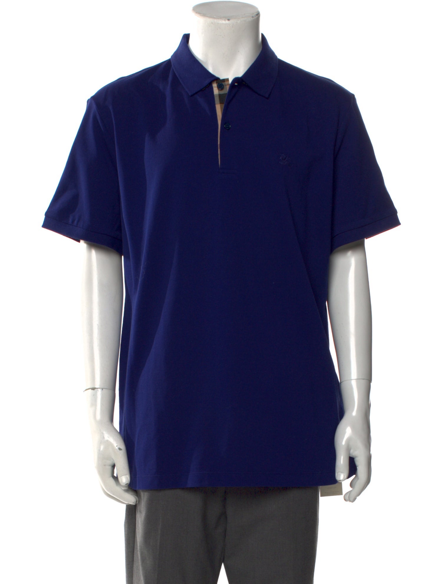 Burberry Collar Short Sleeve Polo Shirt w/ Tags