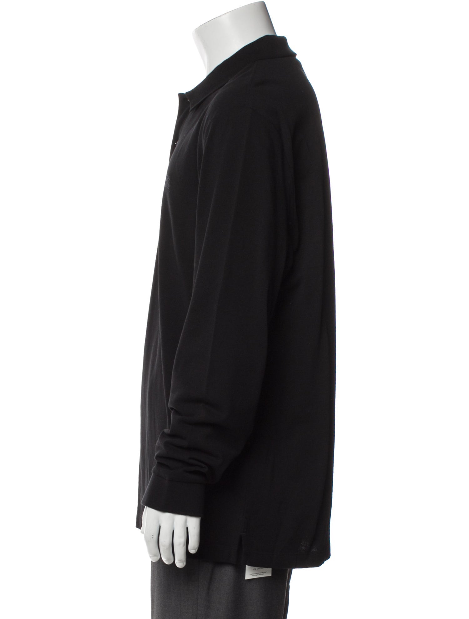 Burberry London Collar Long Sleeve Polo Shirt