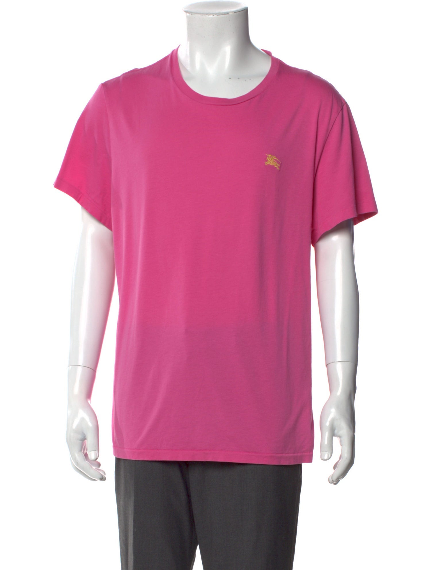 Burberry London Scoop Neck Short Sleeve T-Shirt