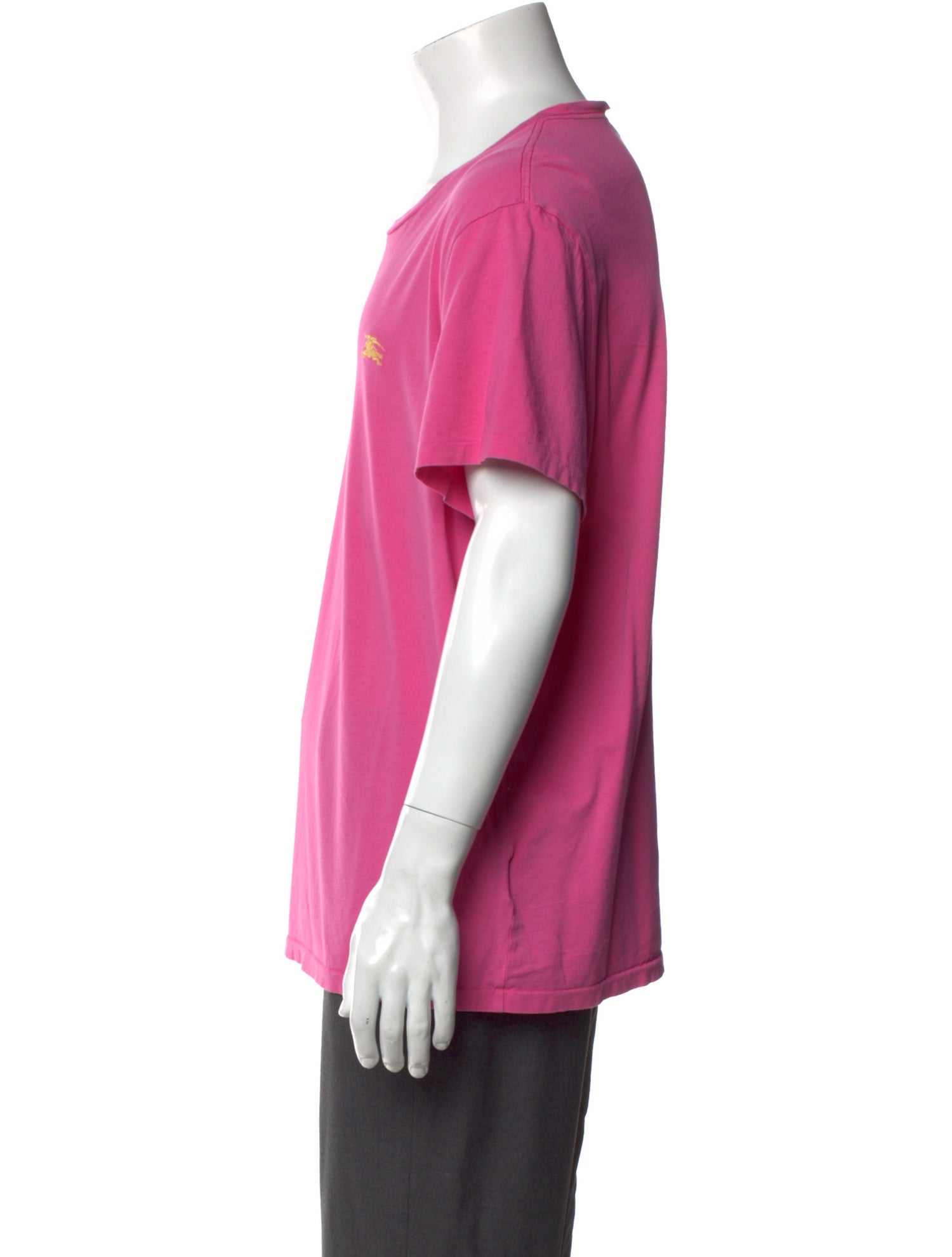 Burberry London Scoop Neck Short Sleeve T-Shirt