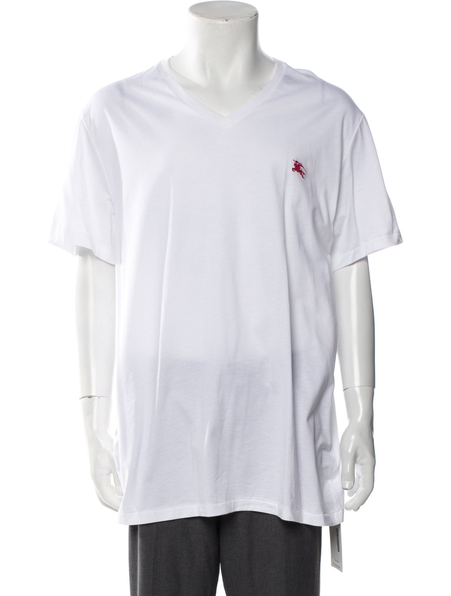 Burberry TB Monogram V-Neck T-Shirt w/ Tags