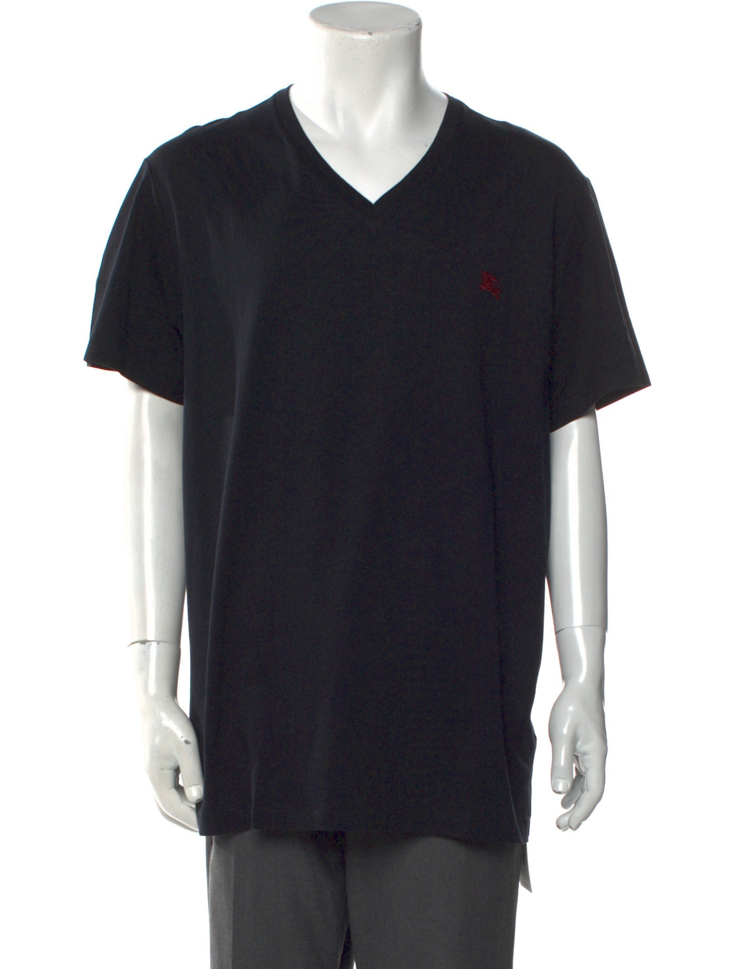 Burberry TB Monogram V-Neck T-Shirt w/ Tags