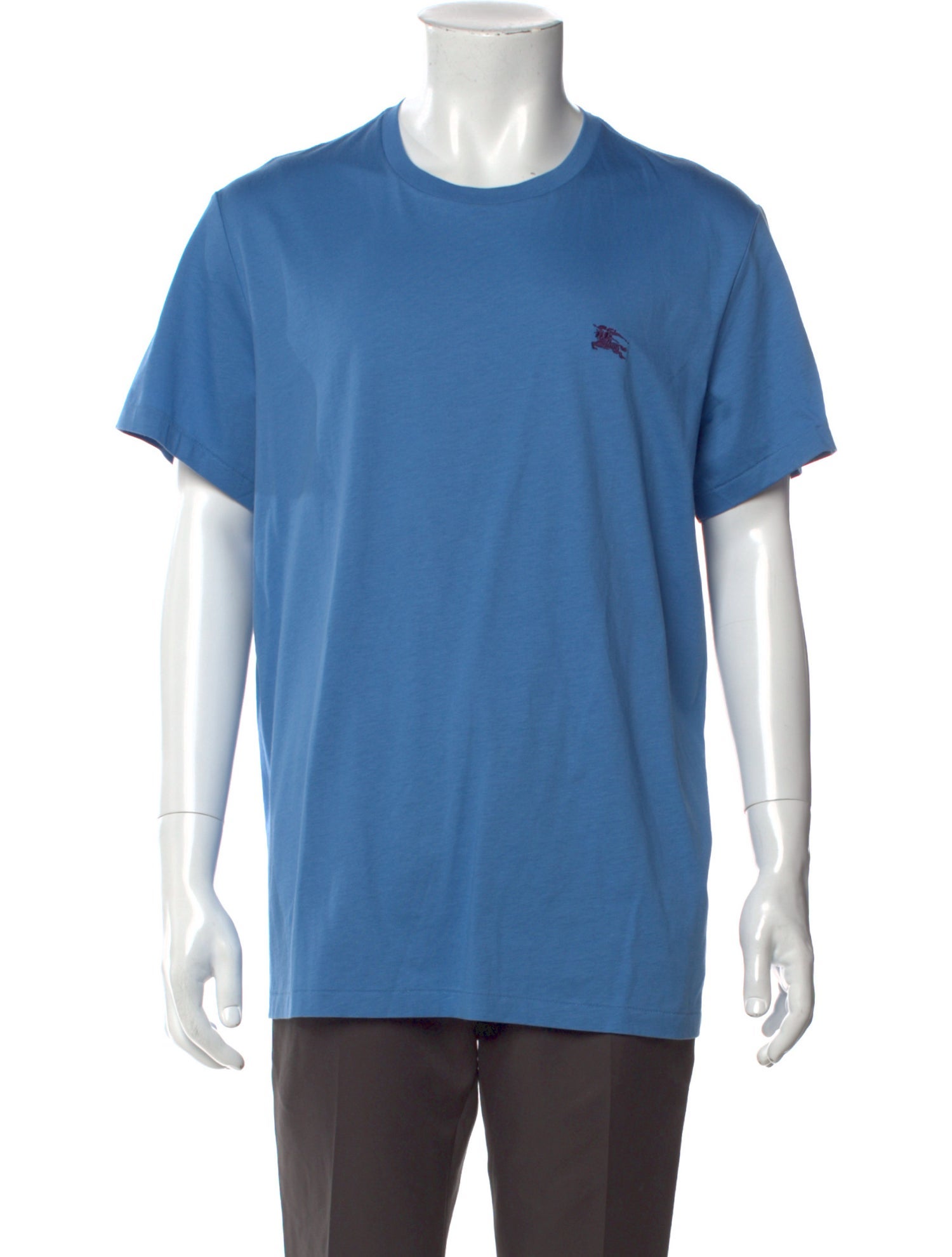 Burberry London Abstract Check Crew Neck T-Shirt w/ Tags