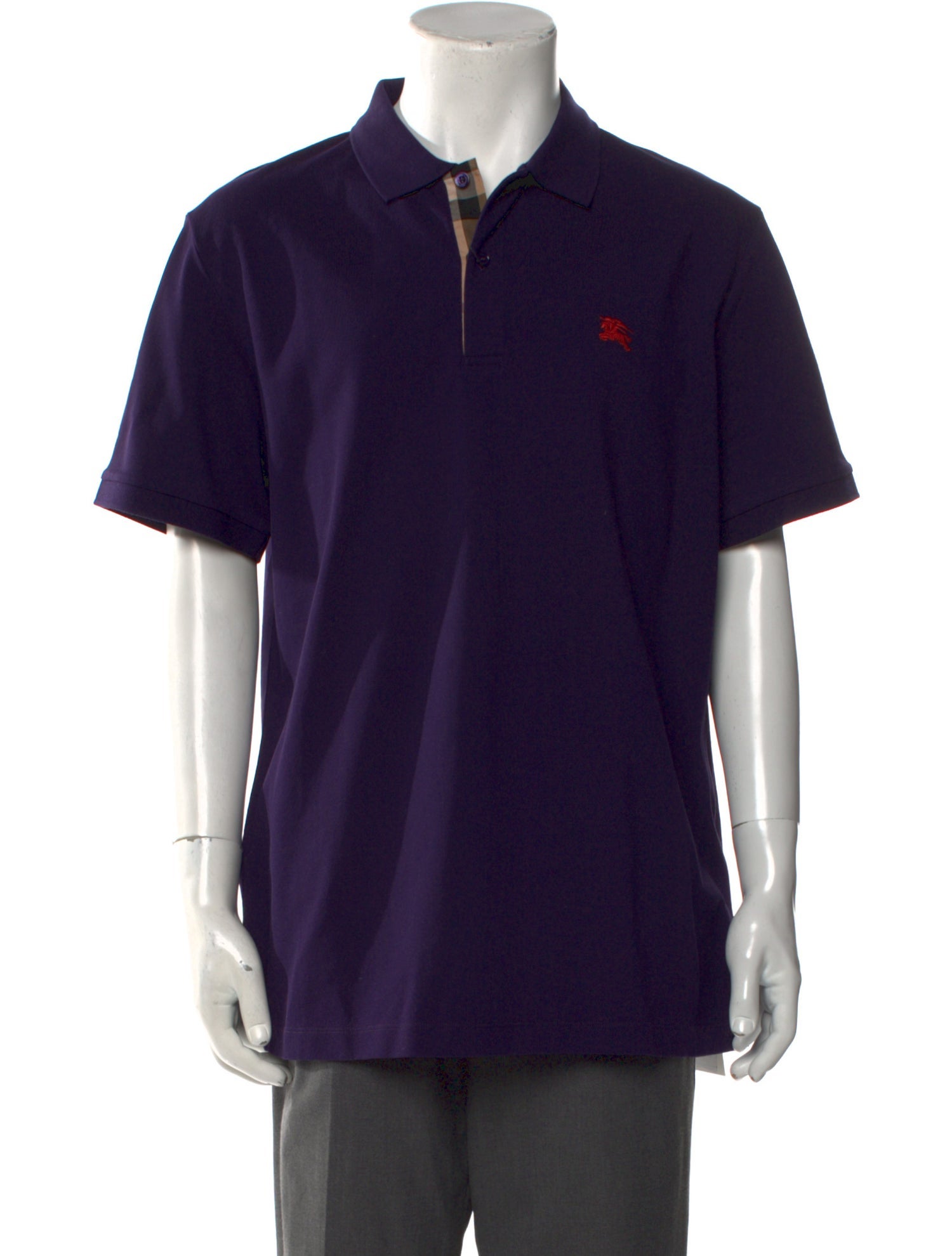 Burberry TB Monogram Collar Polo Shirt w/ Tags