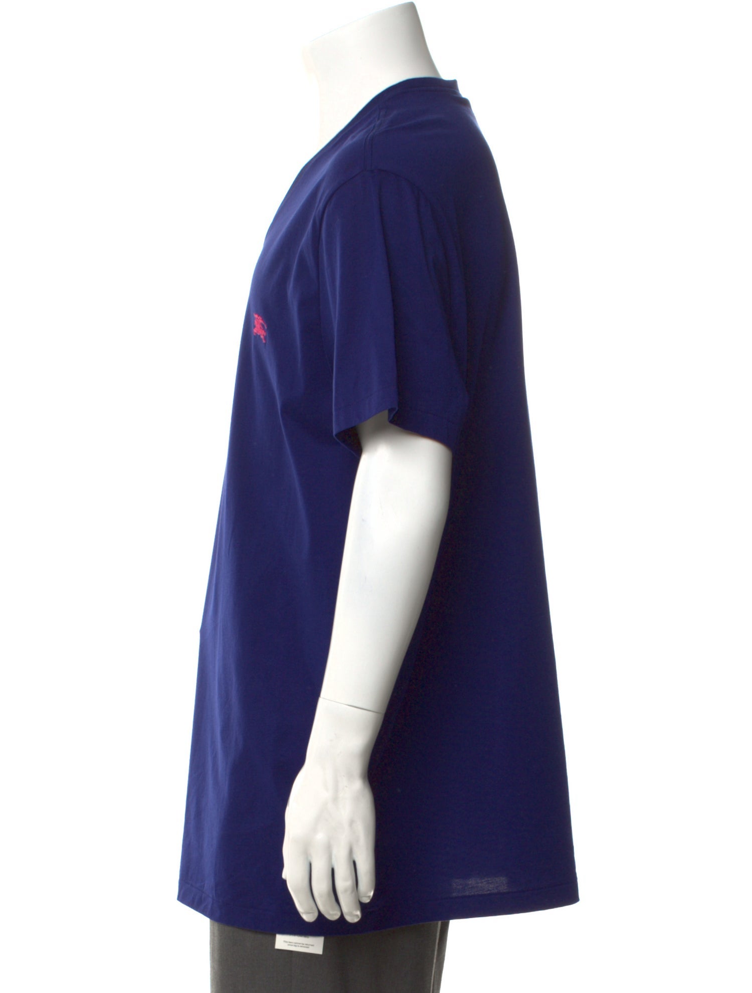 Burberry V-Neck Short Sleeve T-Shirt