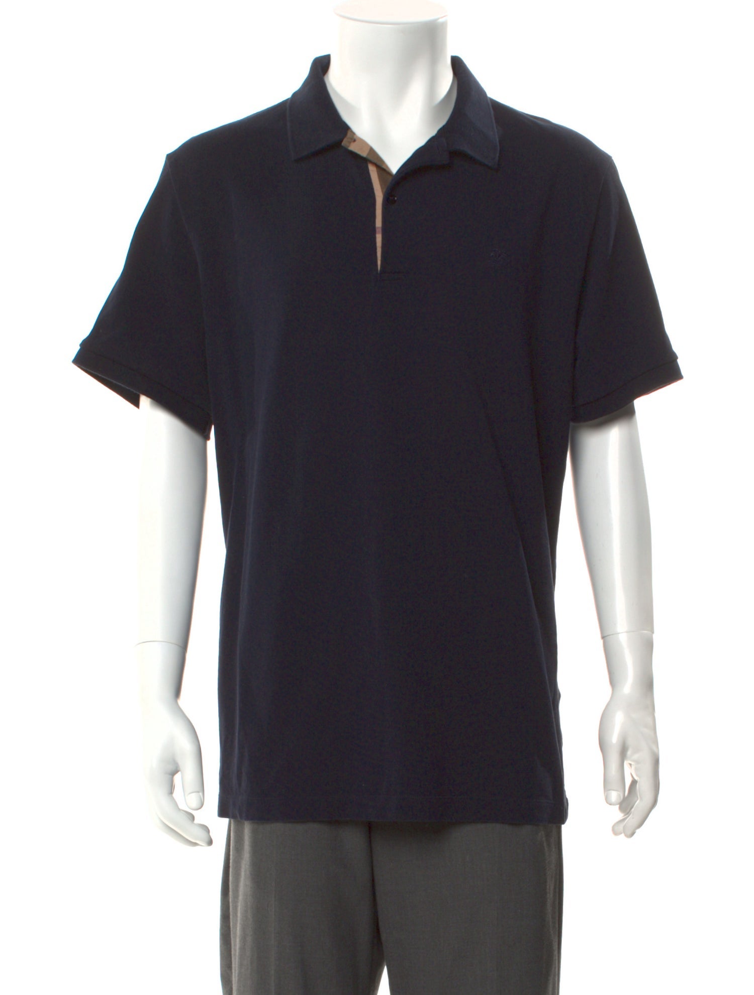 Burberry House Check Pattern Collar Polo Shirt