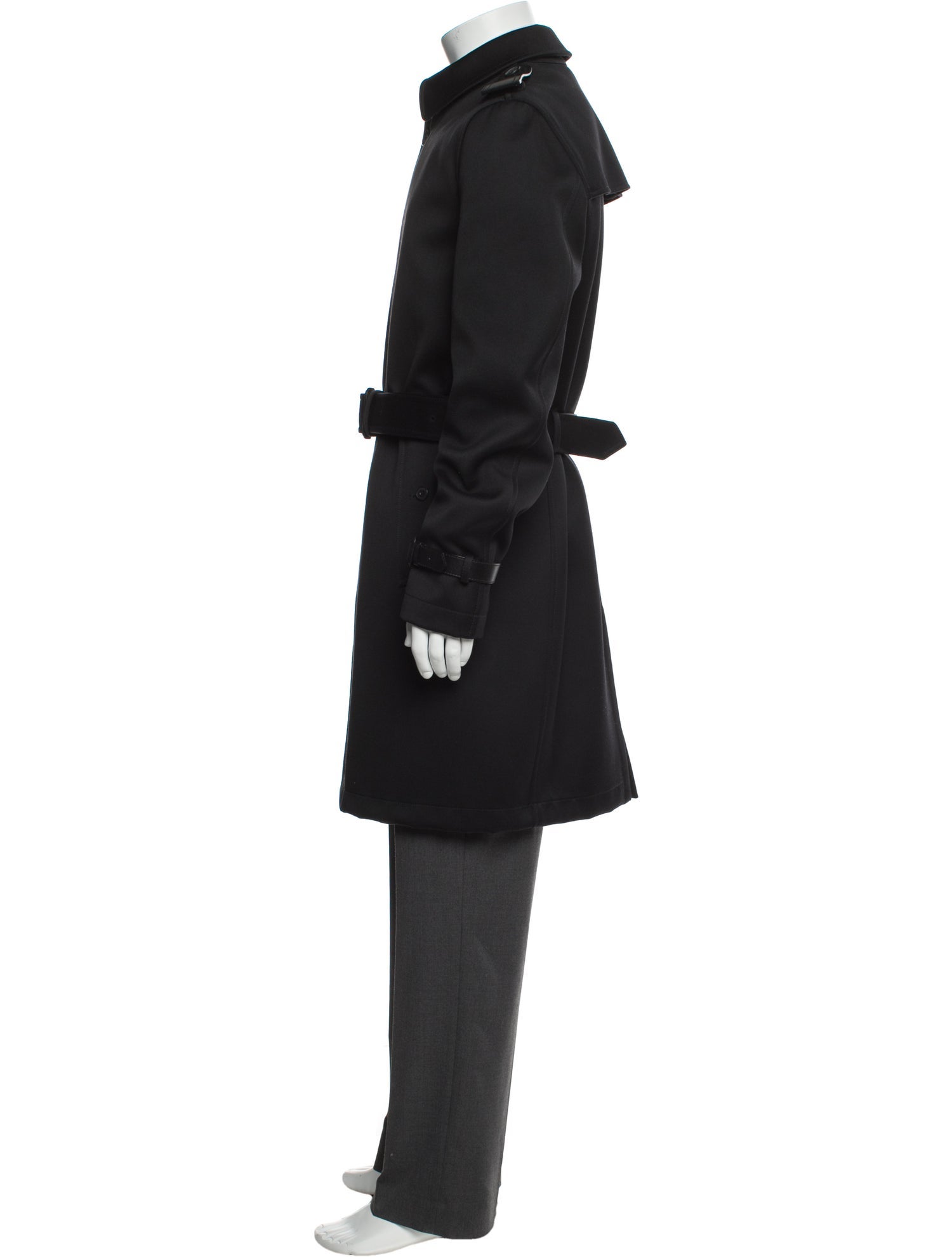 Burberry London Silk Trench Coat