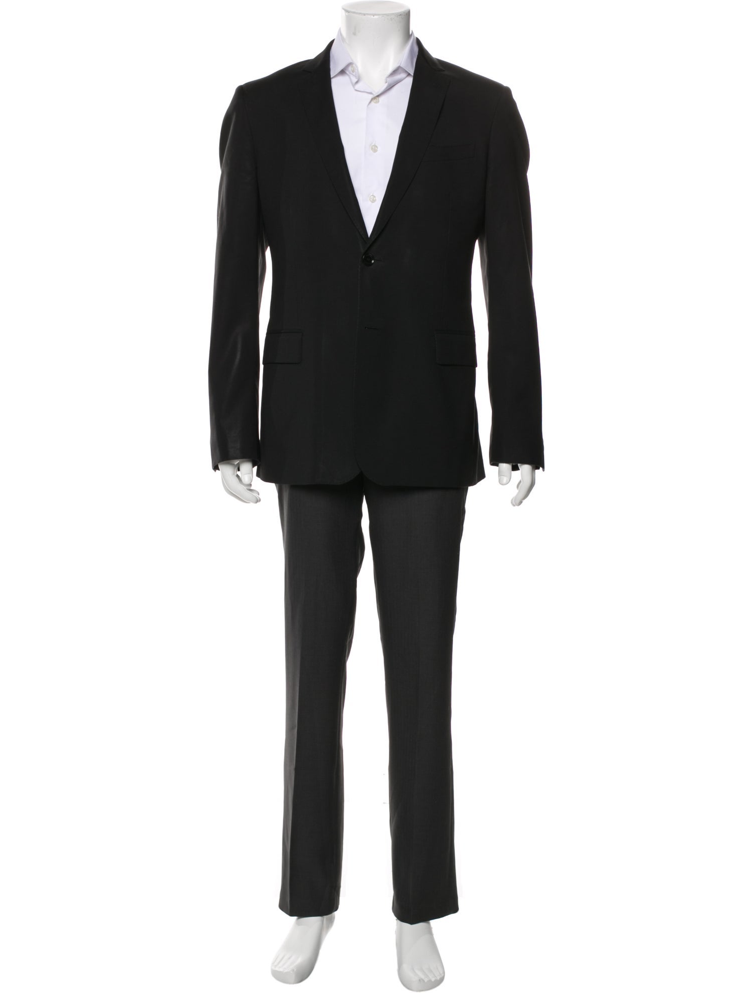 Burberry London Solid Virgin Wool Blazer