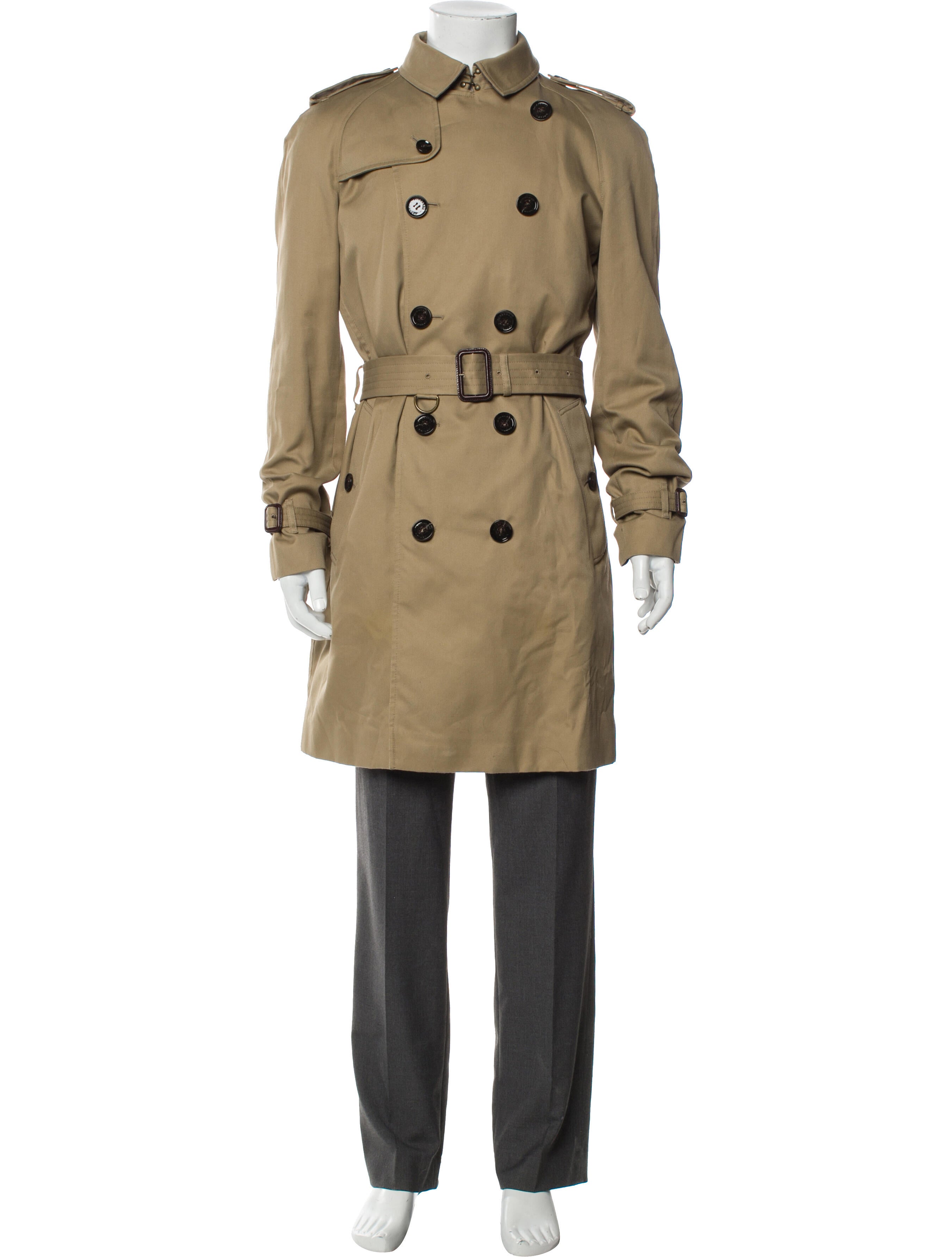 Burberry London Vintage Check Trench Coat