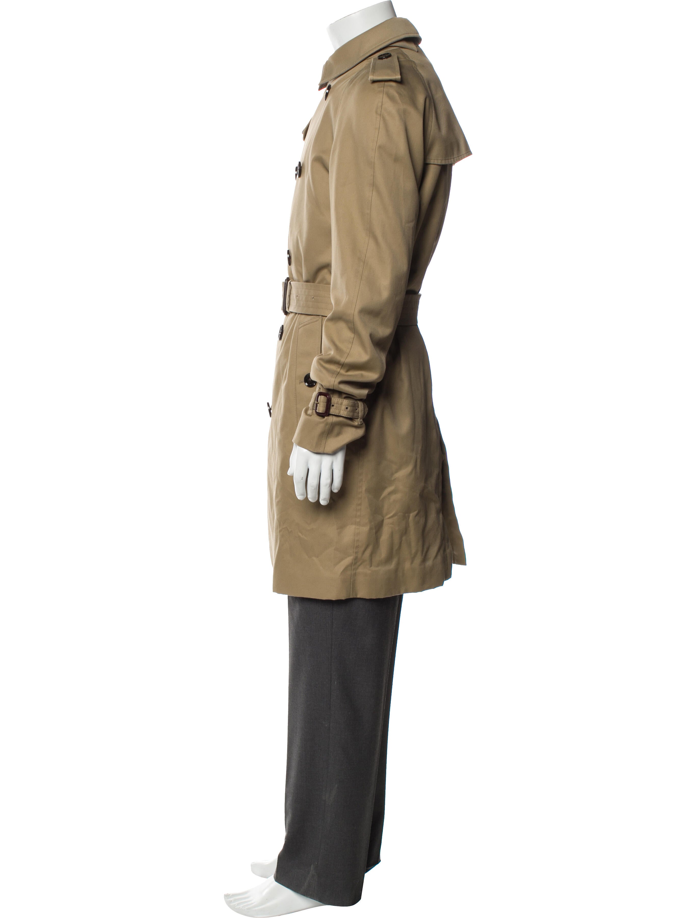 Burberry London Vintage Check Trench Coat