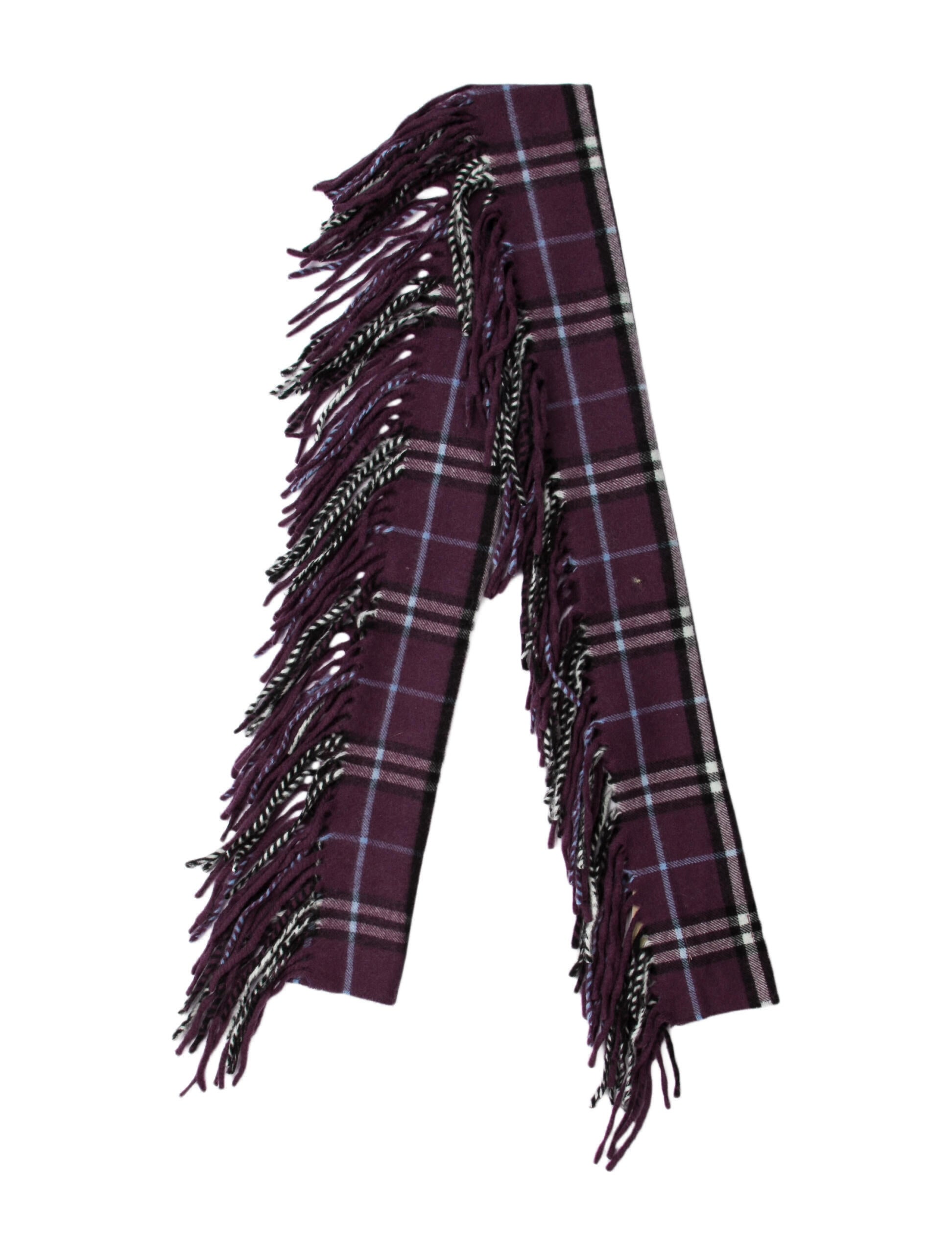 Burberry London Cashmere House Check Pattern Scarf w/ Tags