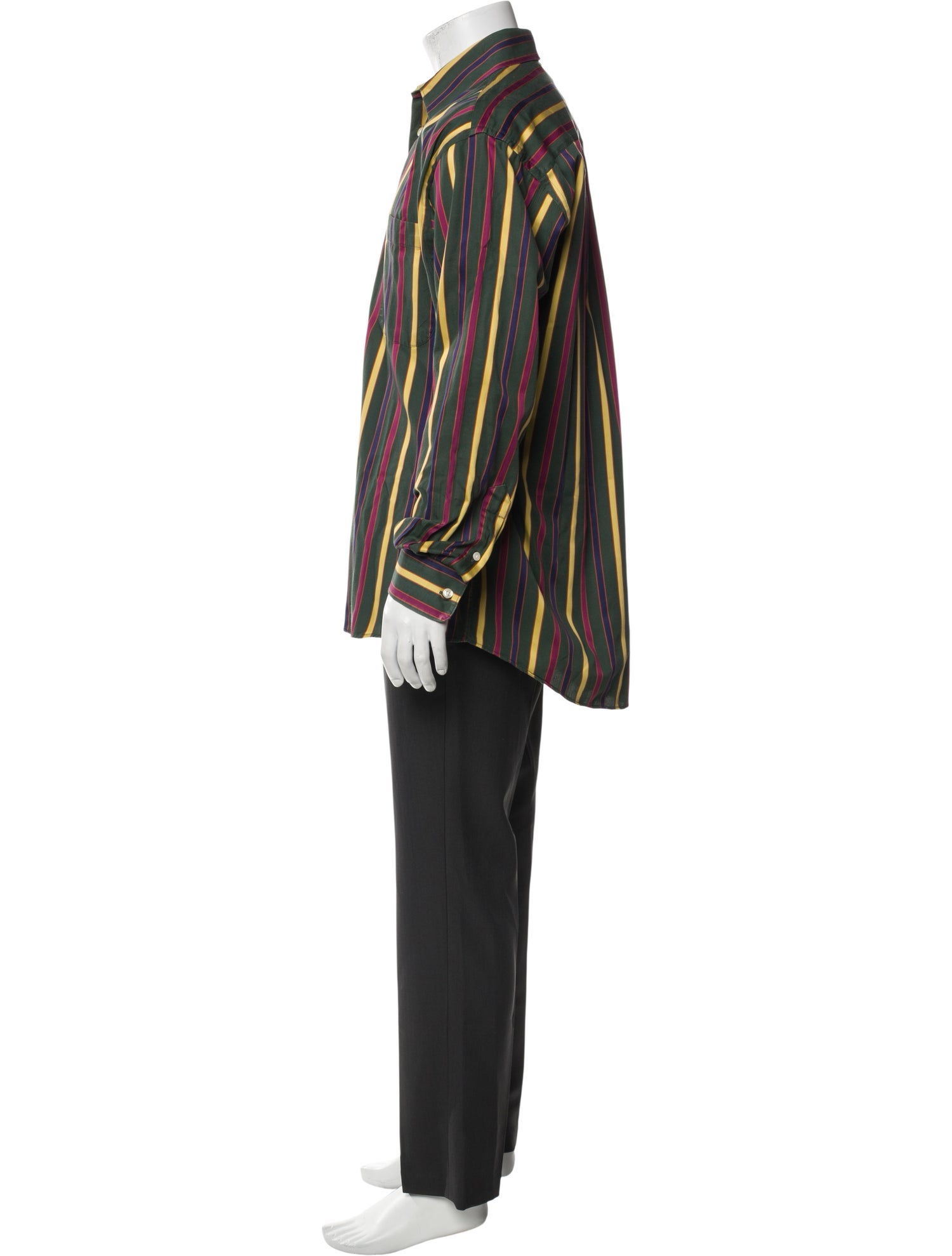 Burberry London Striped Long Sleeve Shirt