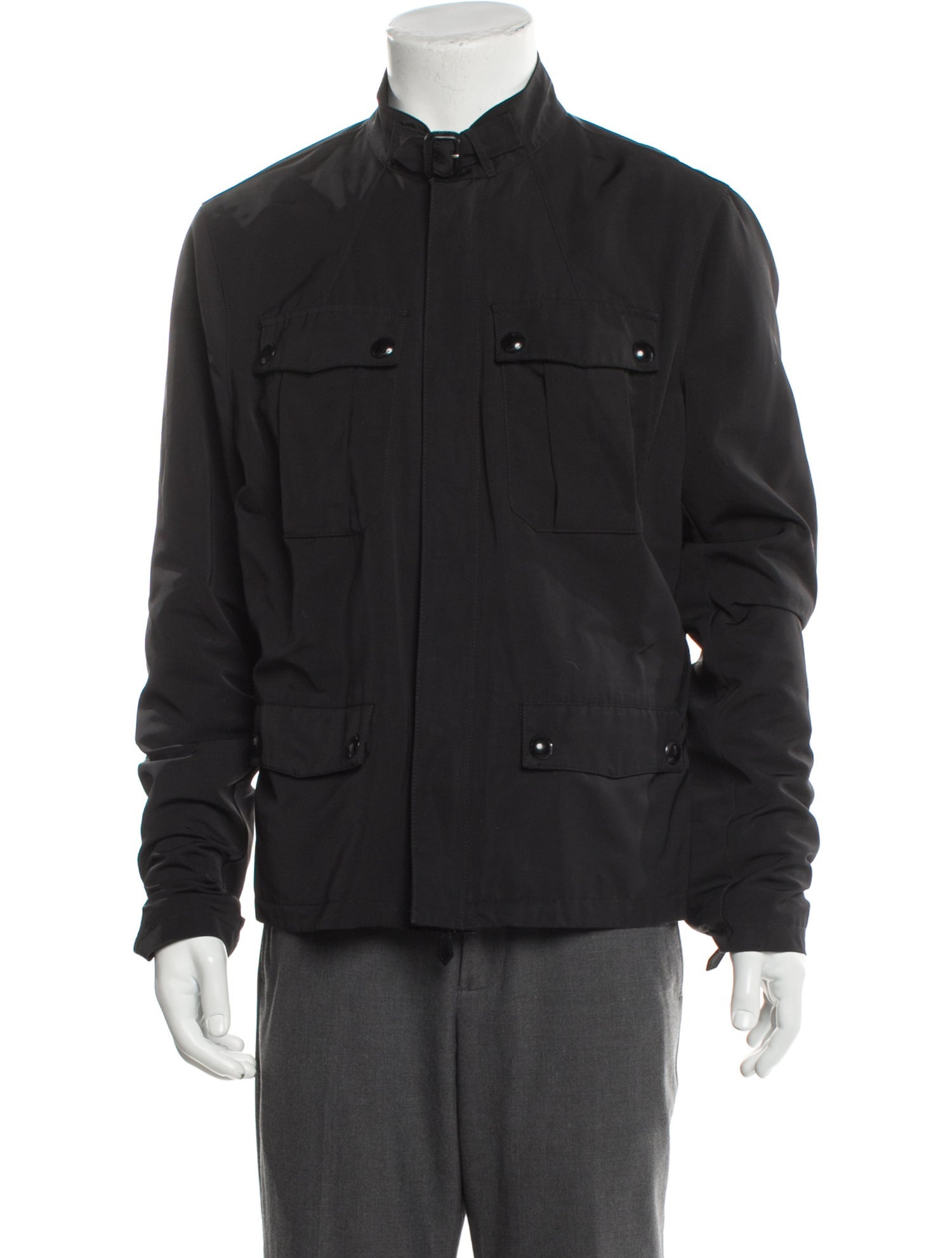 Burberry London House Check Pattern Utility Jacket