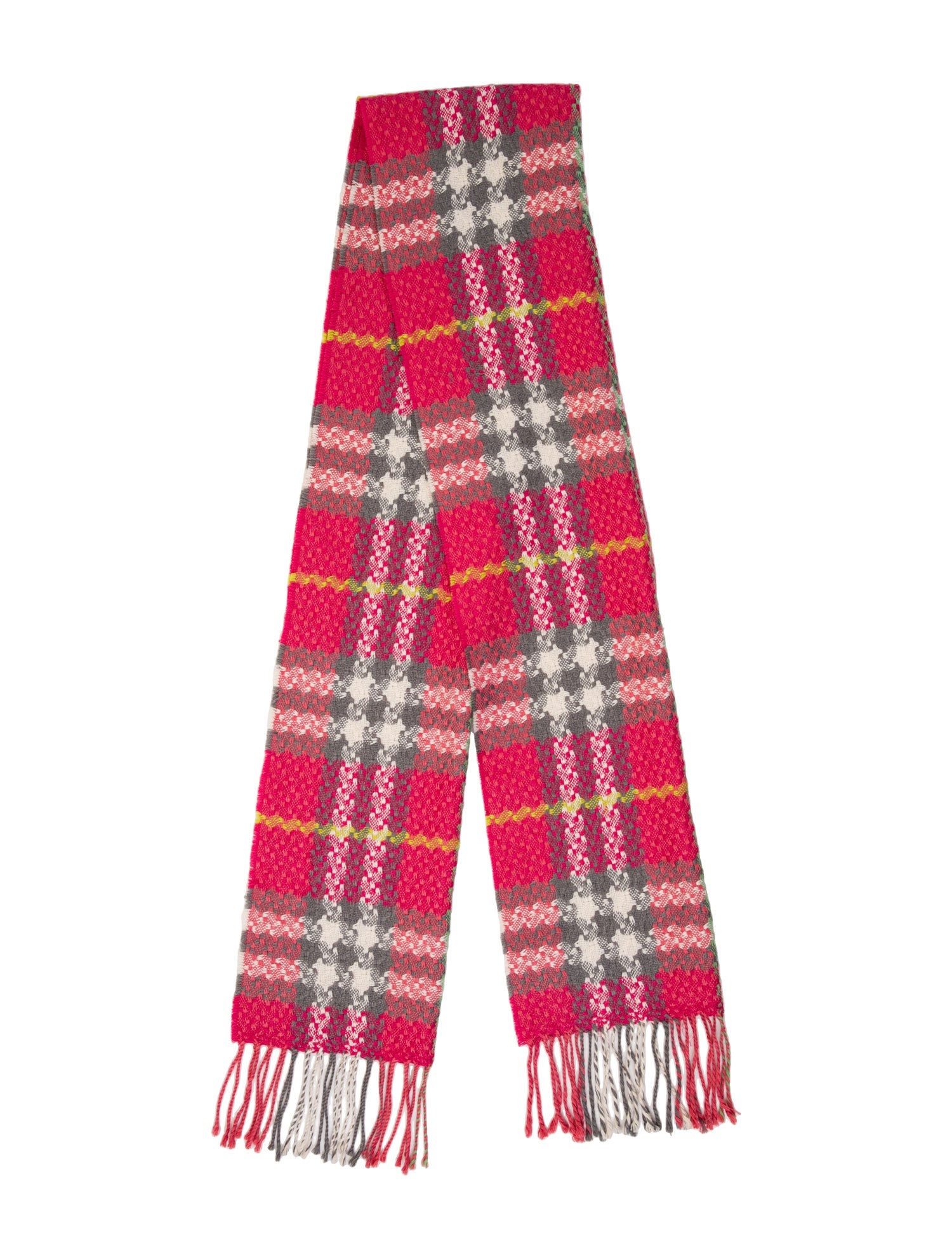 Burberry London Baby Alpaca House Check Pattern Scarf
