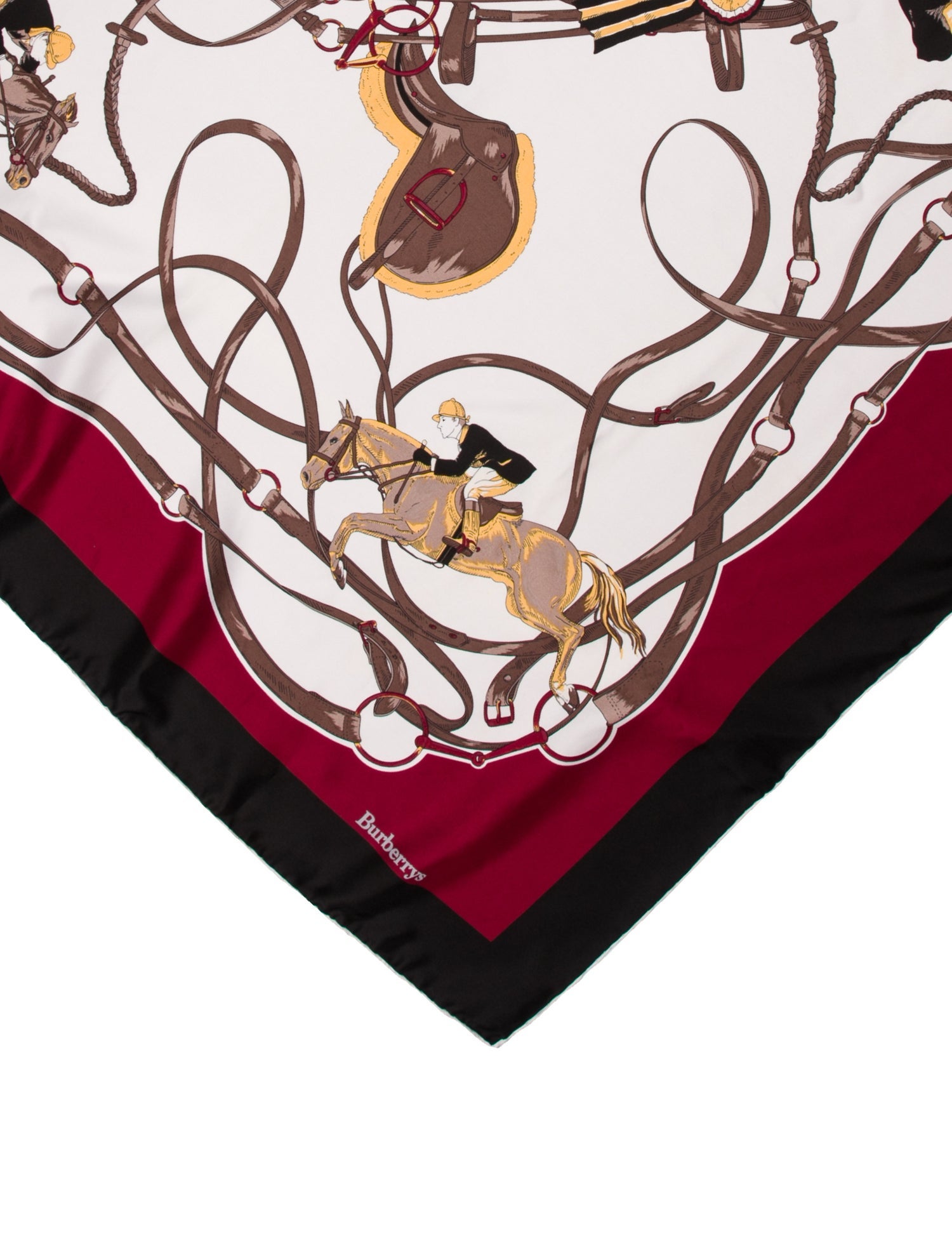Burberry London Silk Printed Scarf